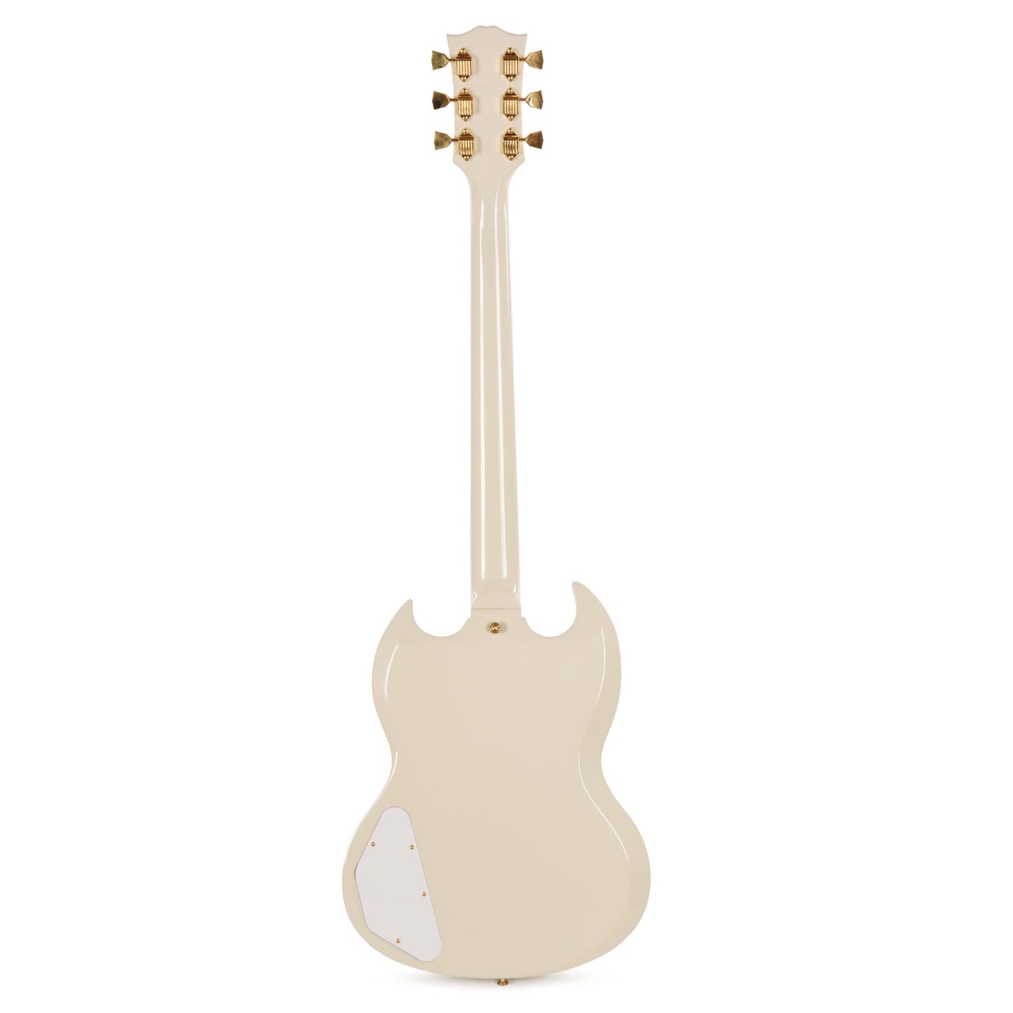 Gibson Custom Shop 1963 Les Paul SG Custom "CME Spec" Polaris White VOS w/Maestro Vibrola & Full Batwing Pickguard