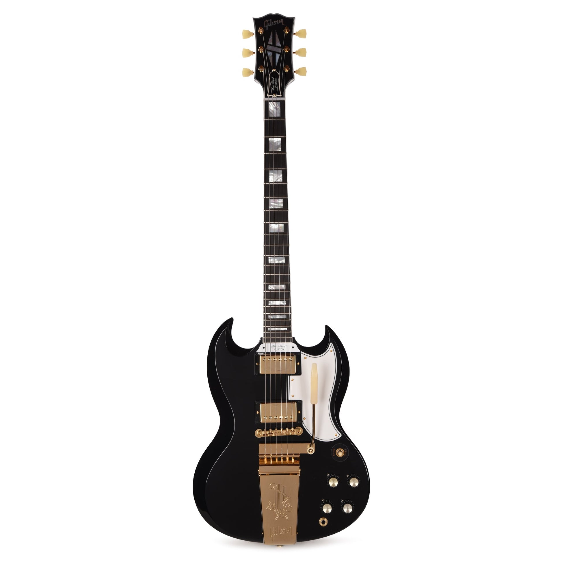 Gibson Custom Shop 1963 SG Custom "CME Spec" Ebony Gloss w/Maestro Vibrola