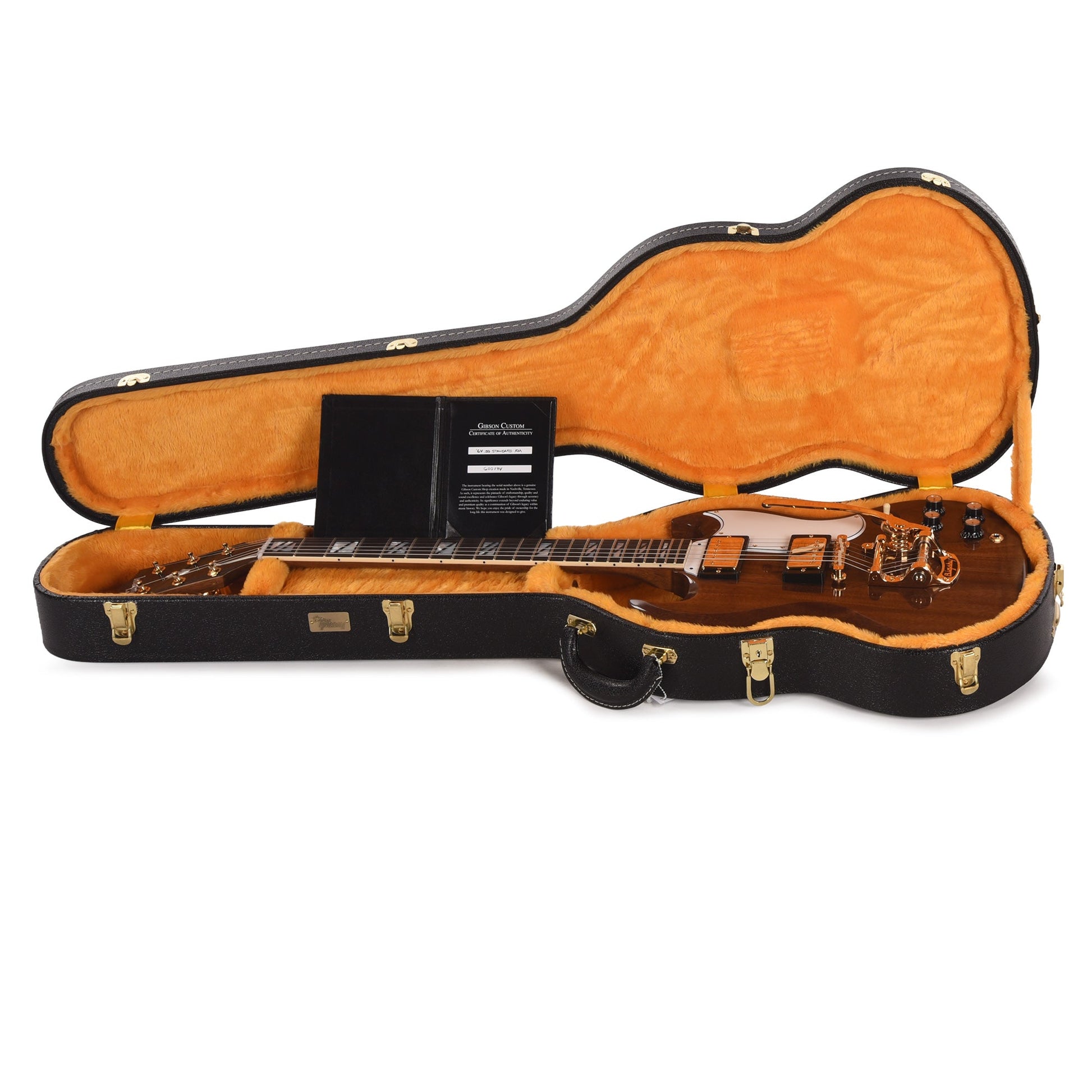 Gibson Custom Shop 1964 SG Standard "CME Spec" Koa Natural VOS w/Bigsby