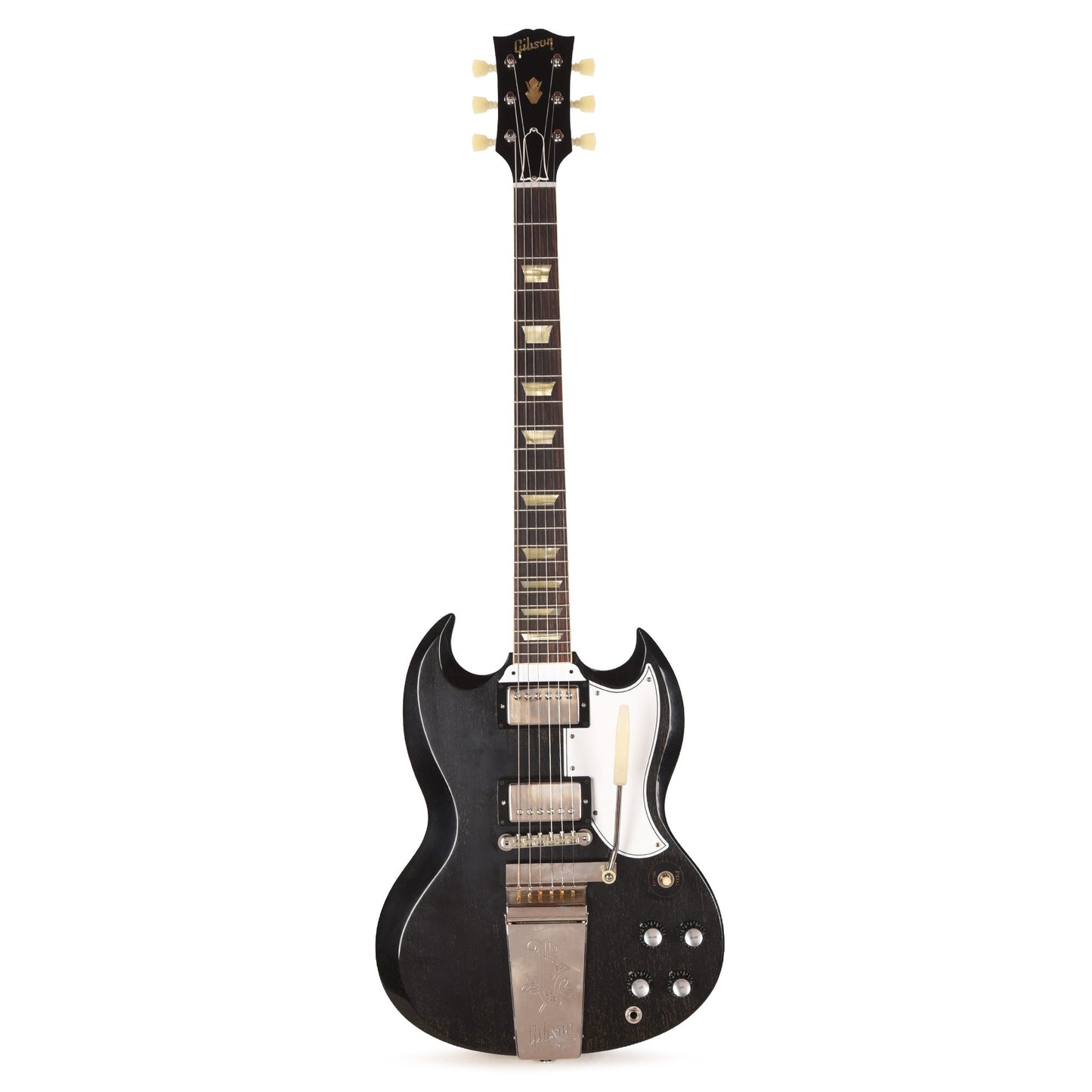 Gibson Custom Shop 1964 SG Standard Silver Fox VOS w/Maestro