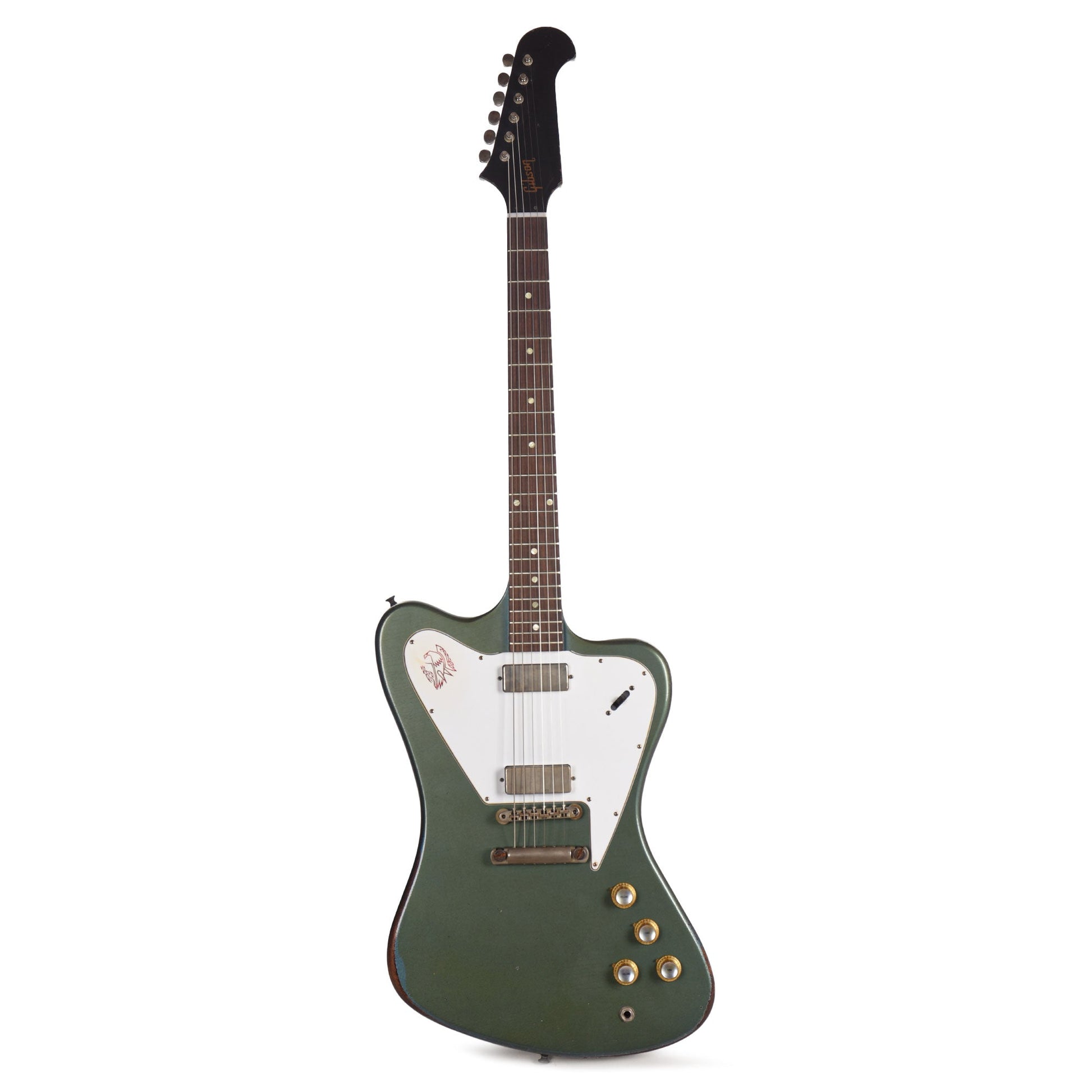 Gibson Custom Shop 1965 Non-Reverse Firebird Pelham Blue Murphy Lab Ultra Heavy Aged w/Stop Bar