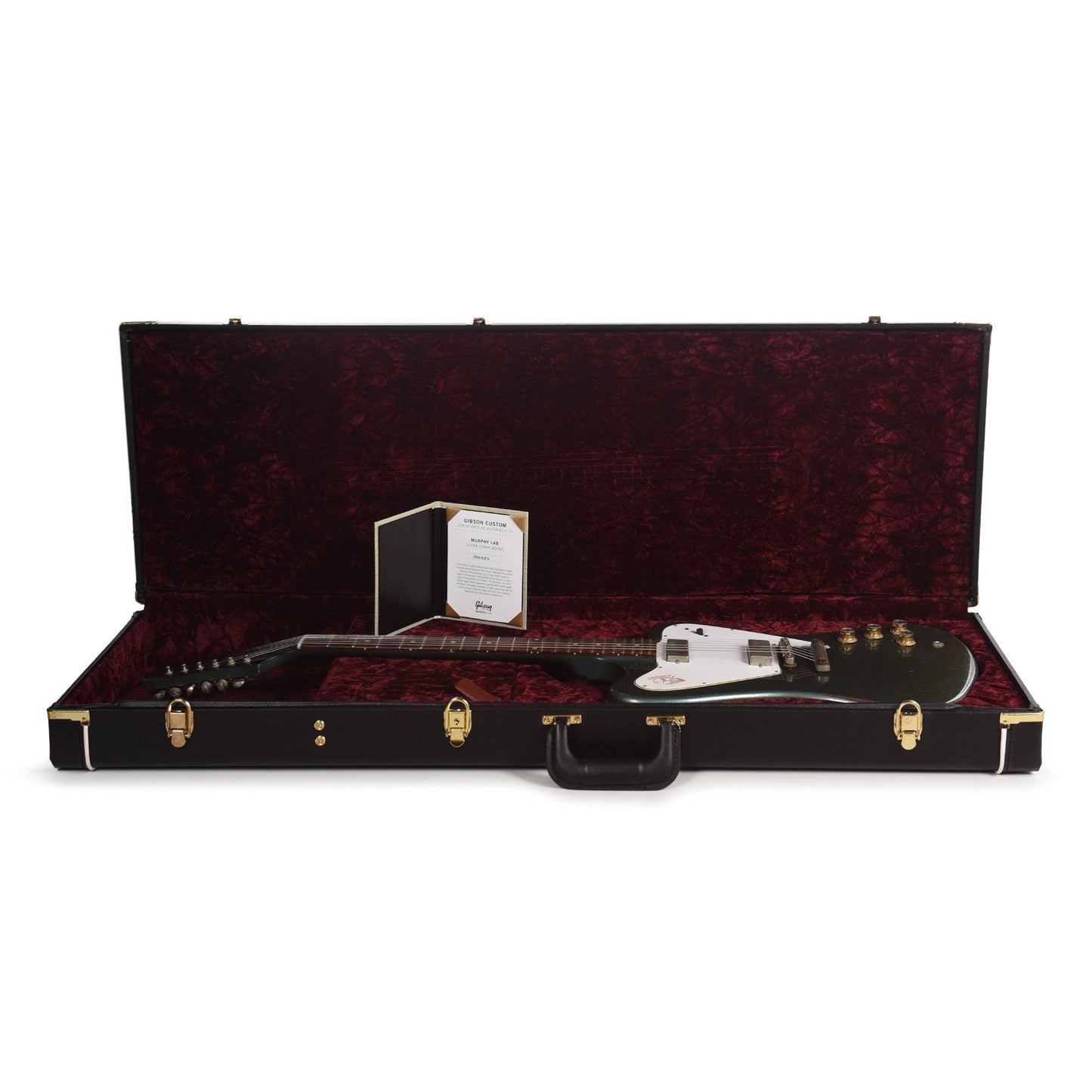 Gibson Custom Shop 1965 Non-Reverse Firebird Pelham Blue Murphy Lab Ultra Heavy Aged w/Stop Bar