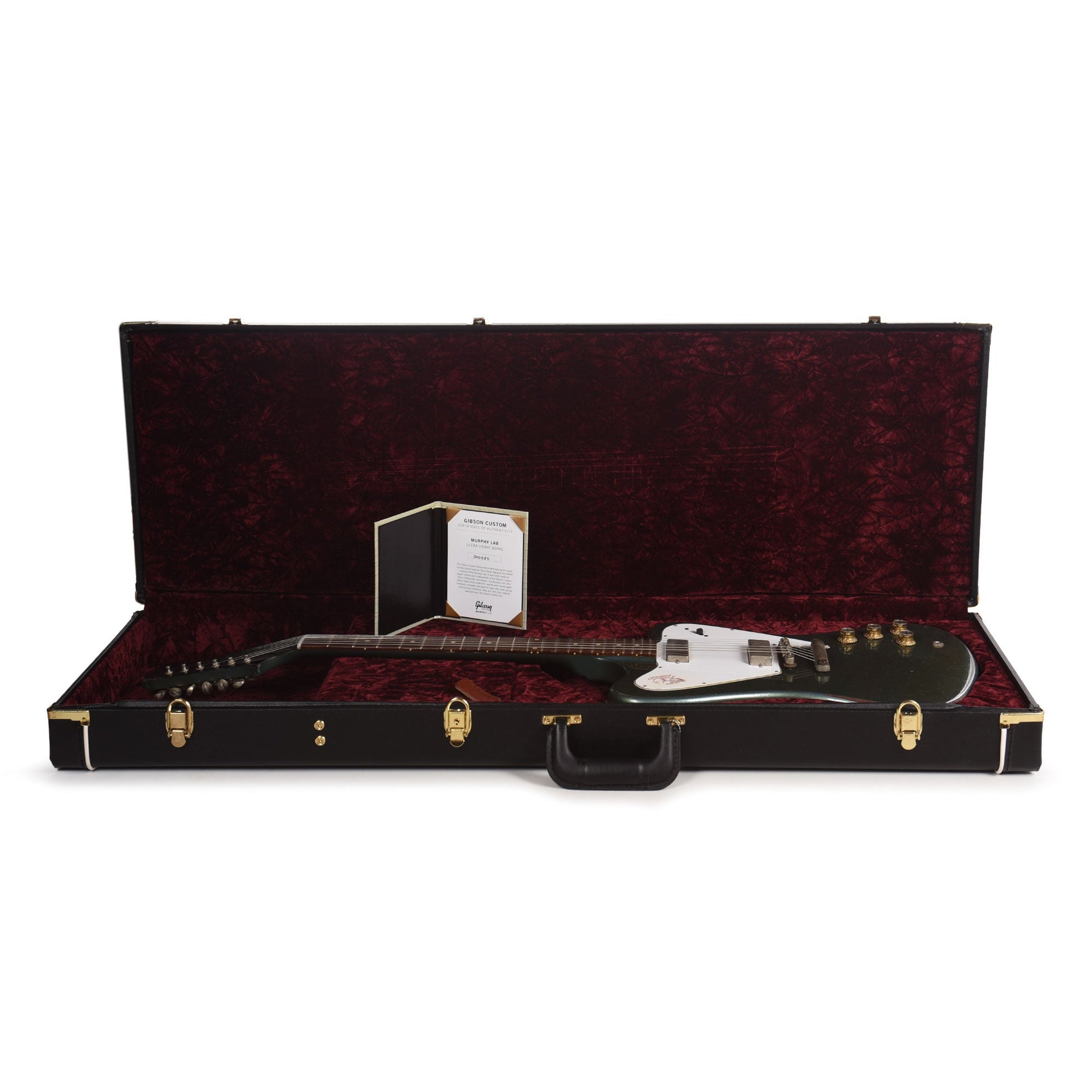 Gibson Custom Shop 1965 Non-Reverse Firebird Pelham Blue Murphy Lab Ultra Heavy Aged w/Stop Bar