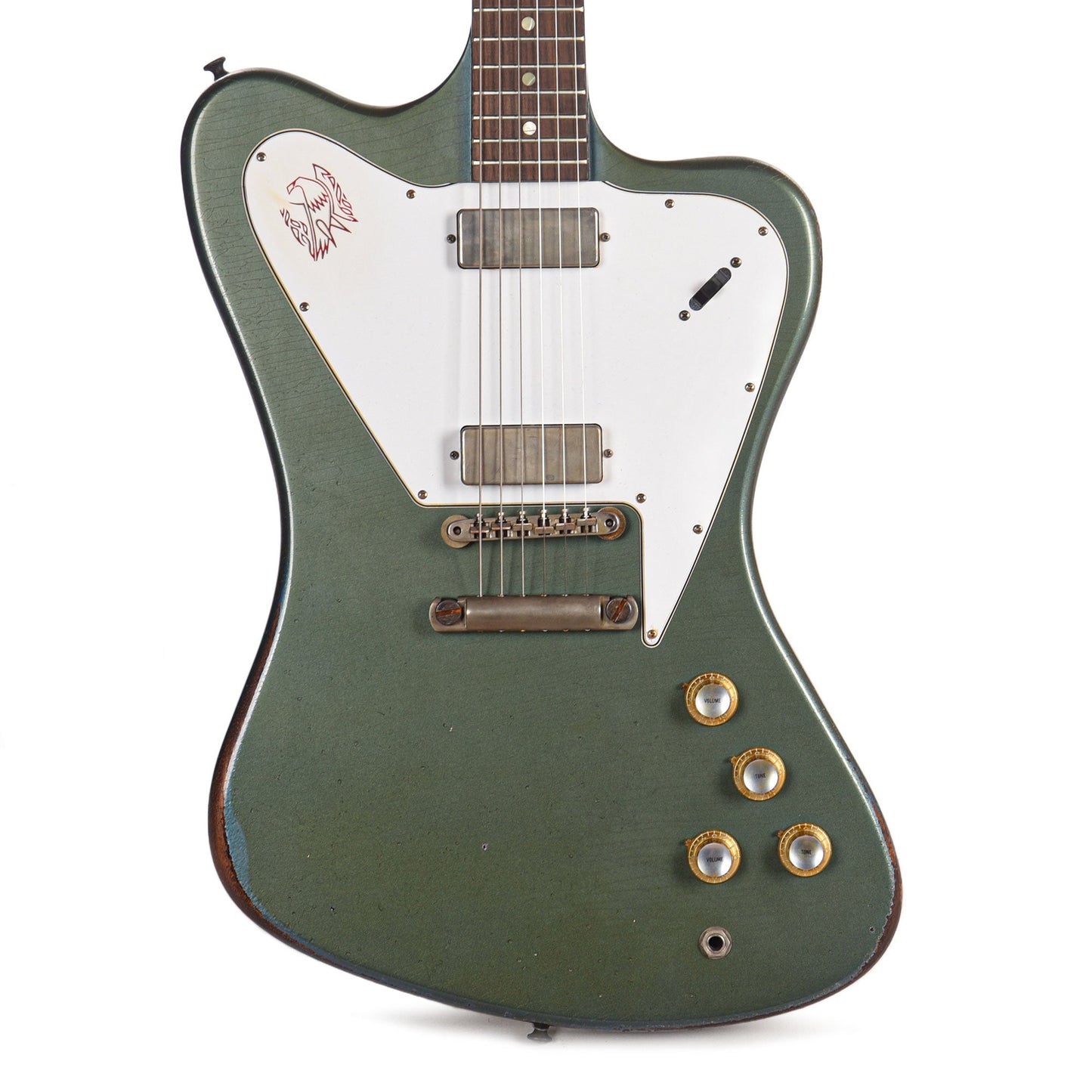 Gibson Custom Shop 1965 Non-Reverse Firebird Pelham Blue Murphy Lab Ultra Heavy Aged w/Stop Bar