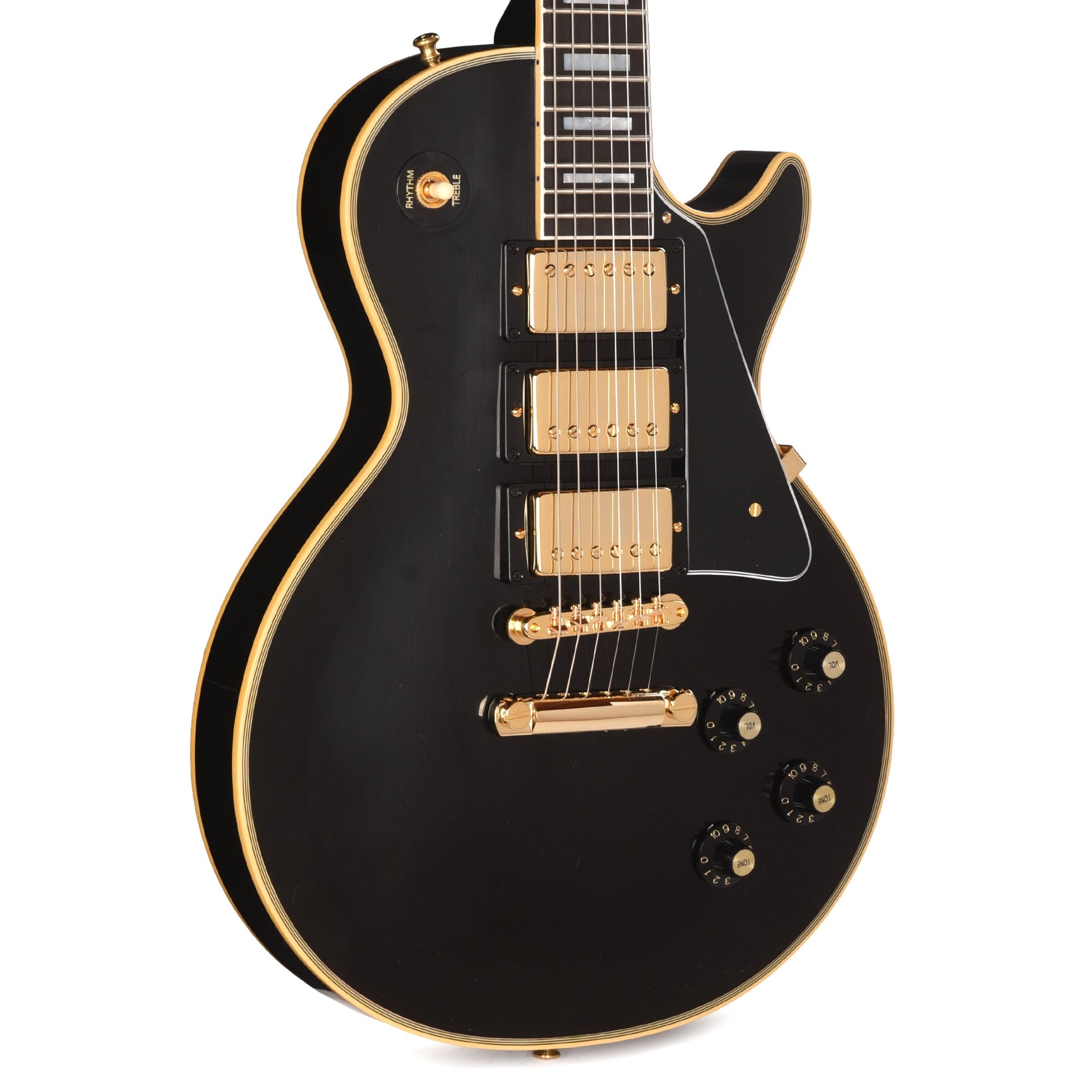 Gibson Custom Shop 1968 Les Paul Custom 3-Pickup "CME Spec" Ebony VOS w/Chambered Body & Custom "S" Buckers