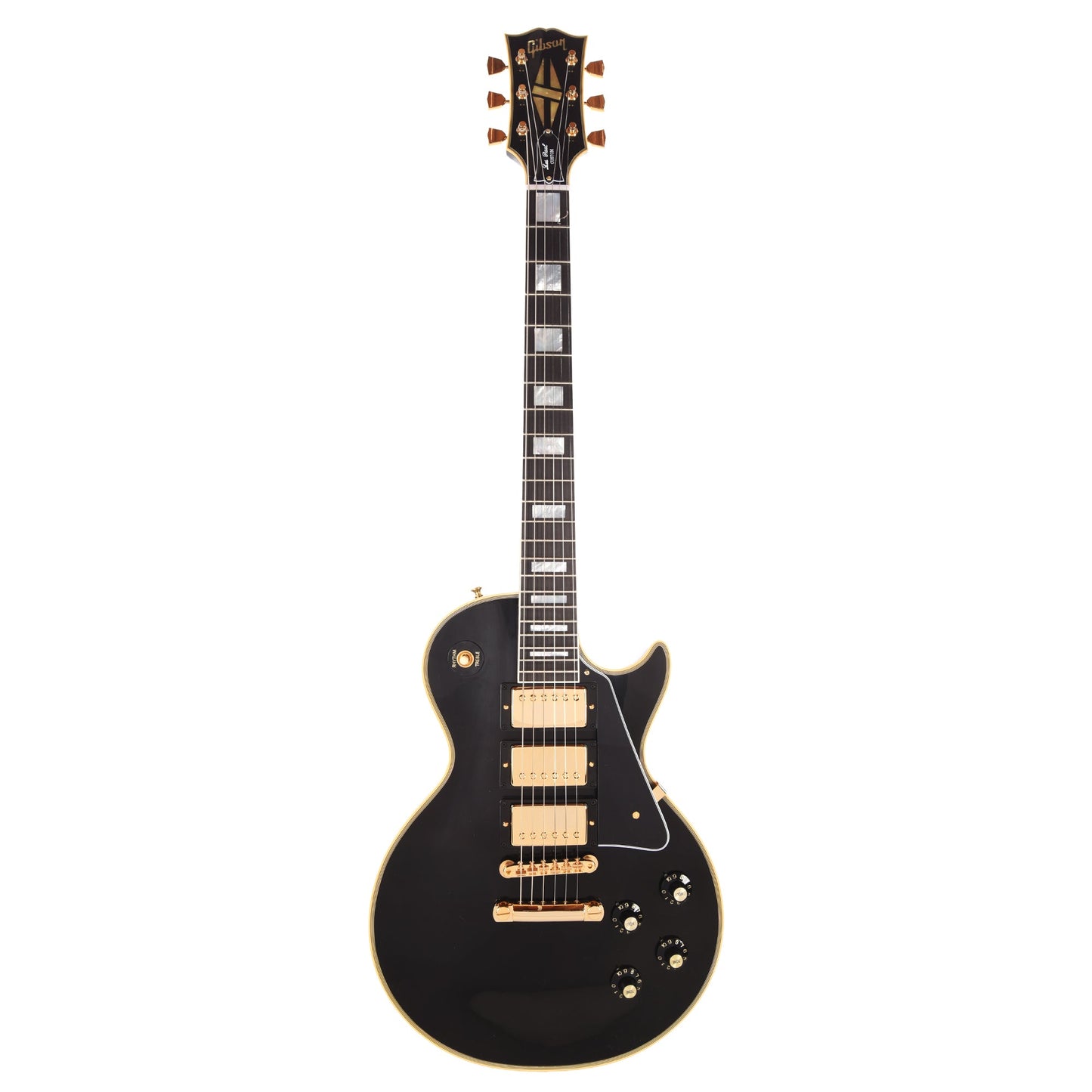 Gibson Custom Shop 1968 Les Paul Custom 3-Pickup "CME Spec" Ebony VOS w/Chambered Body & Custom "S" Buckers