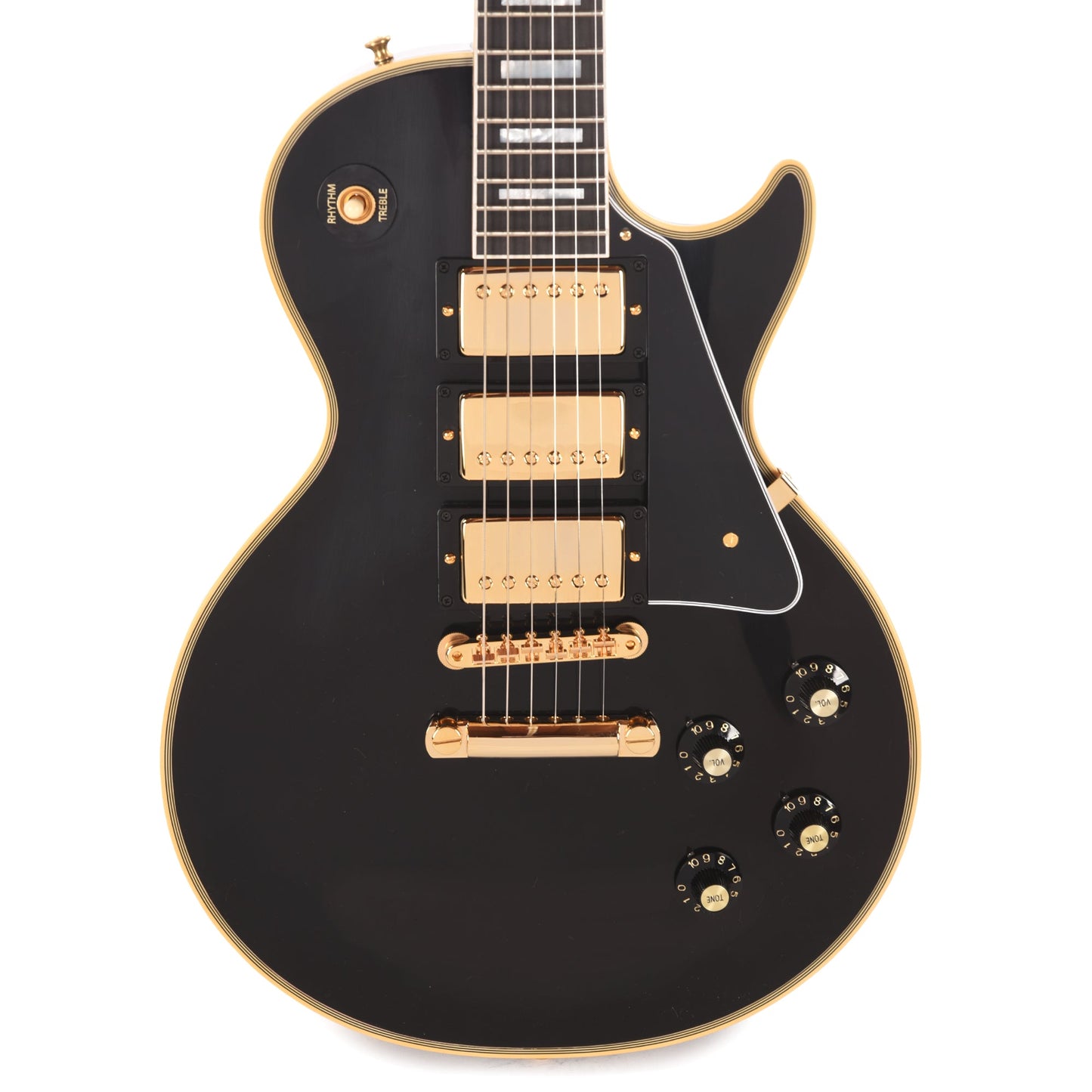 Gibson Custom Shop 1968 Les Paul Custom 3-Pickup "CME Spec" Ebony VOS w/Chambered Body & Custom "S" Buckers