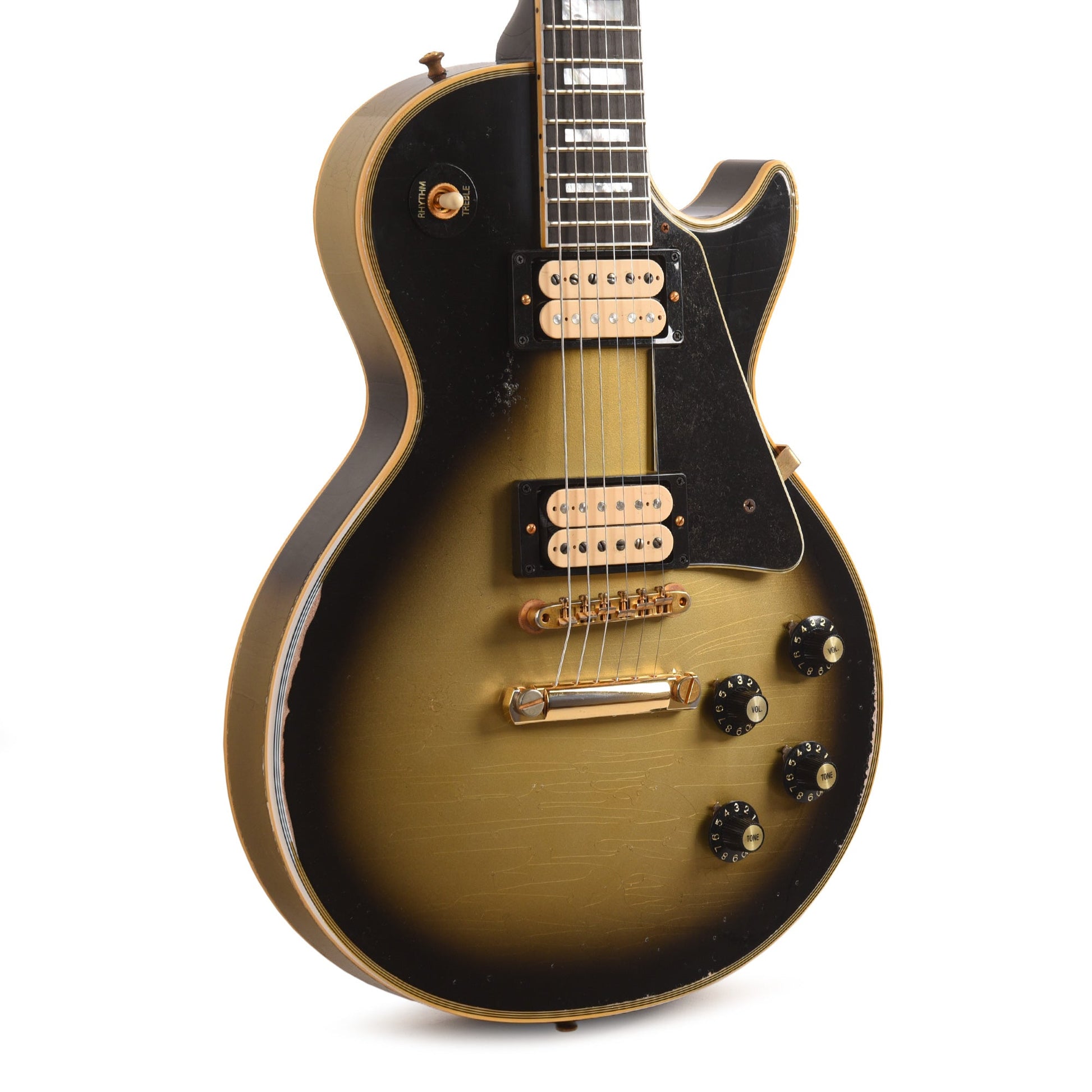 Gibson Custom Shop 1968 Les Paul Custom Antique Silverburst Murphy Lab Heavy Aged