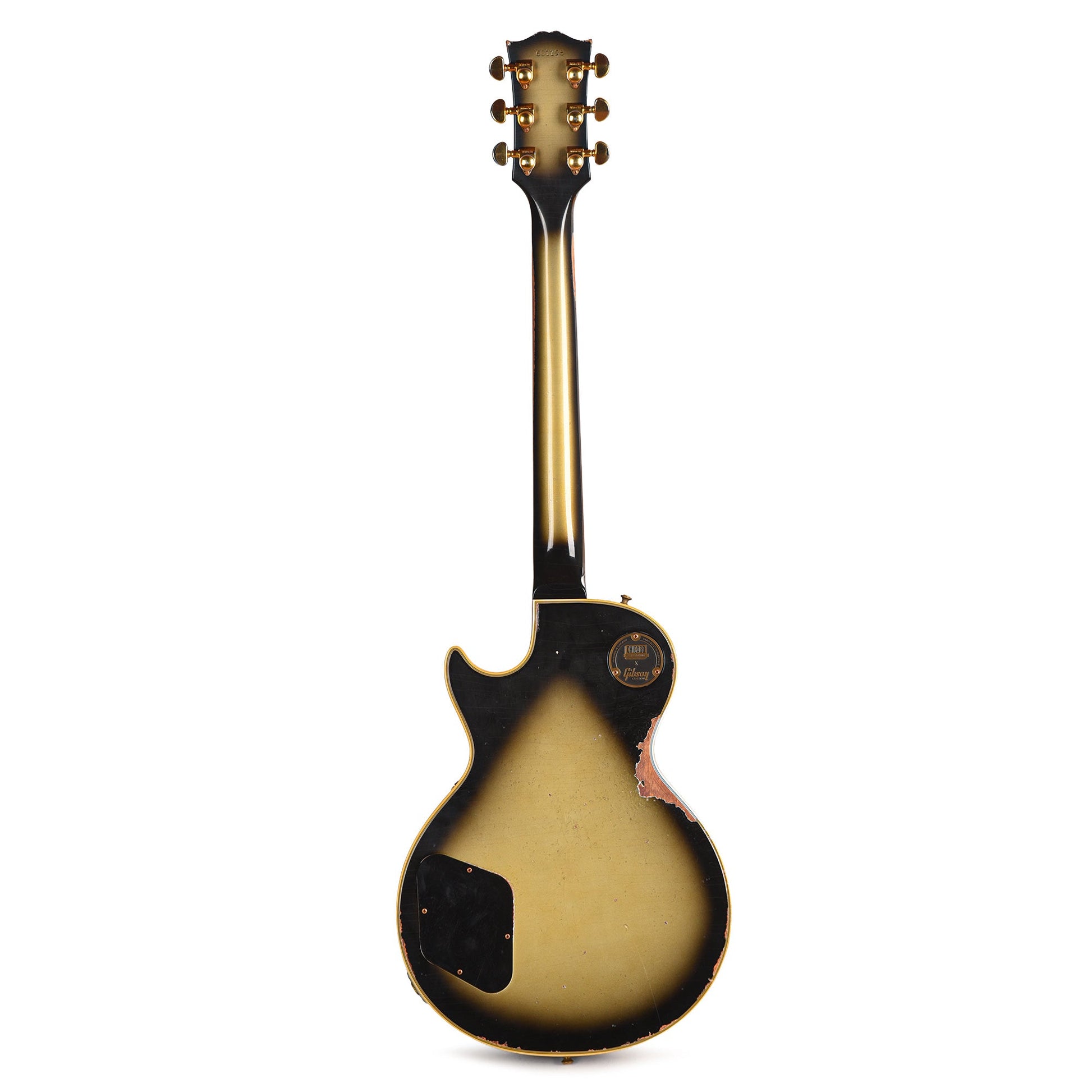 Gibson Custom Shop 1968 Les Paul Custom Antique Silverburst Murphy Lab Heavy Aged