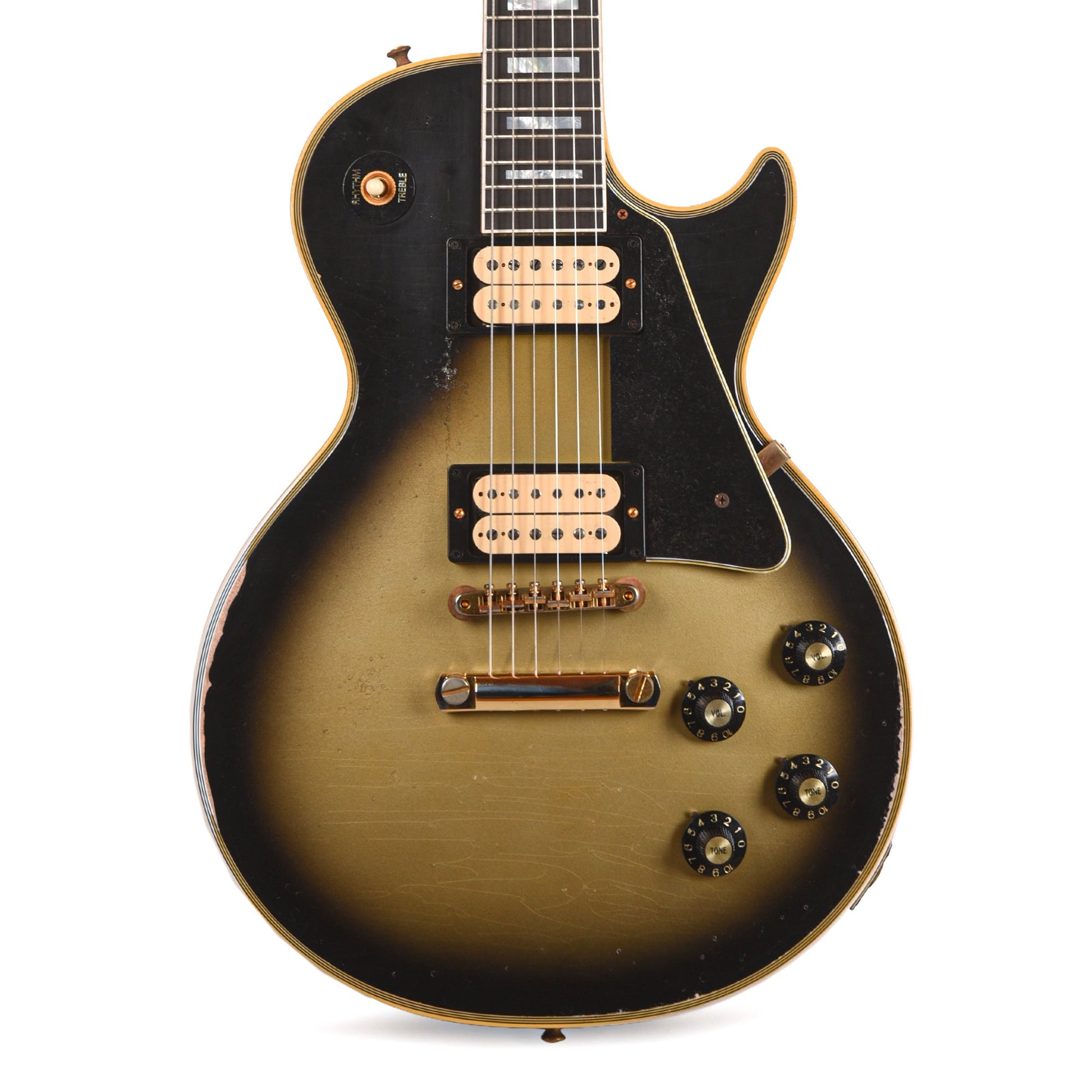 Gibson Custom Shop 1968 Les Paul Custom Antique Silverburst Murphy Lab Heavy Aged