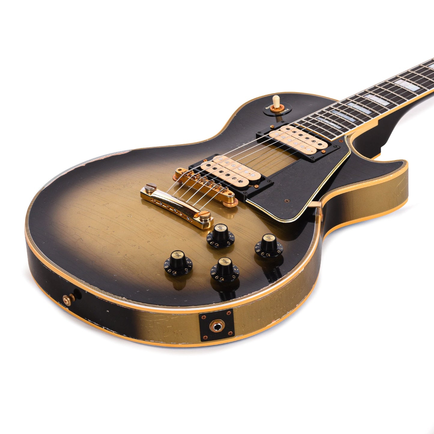 Gibson Custom Shop 1968 Les Paul Custom Antique Silverburst Murphy Lab Heavy Aged