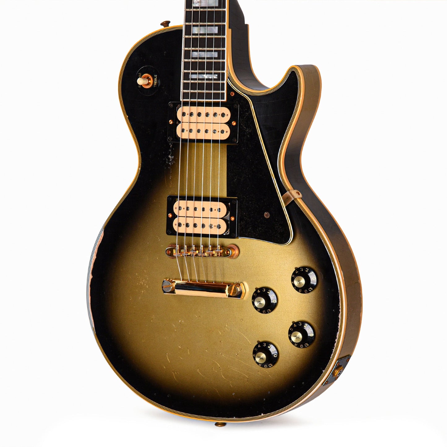 Gibson Custom Shop 1968 Les Paul Custom Antique Silverburst Murphy Lab Heavy Aged