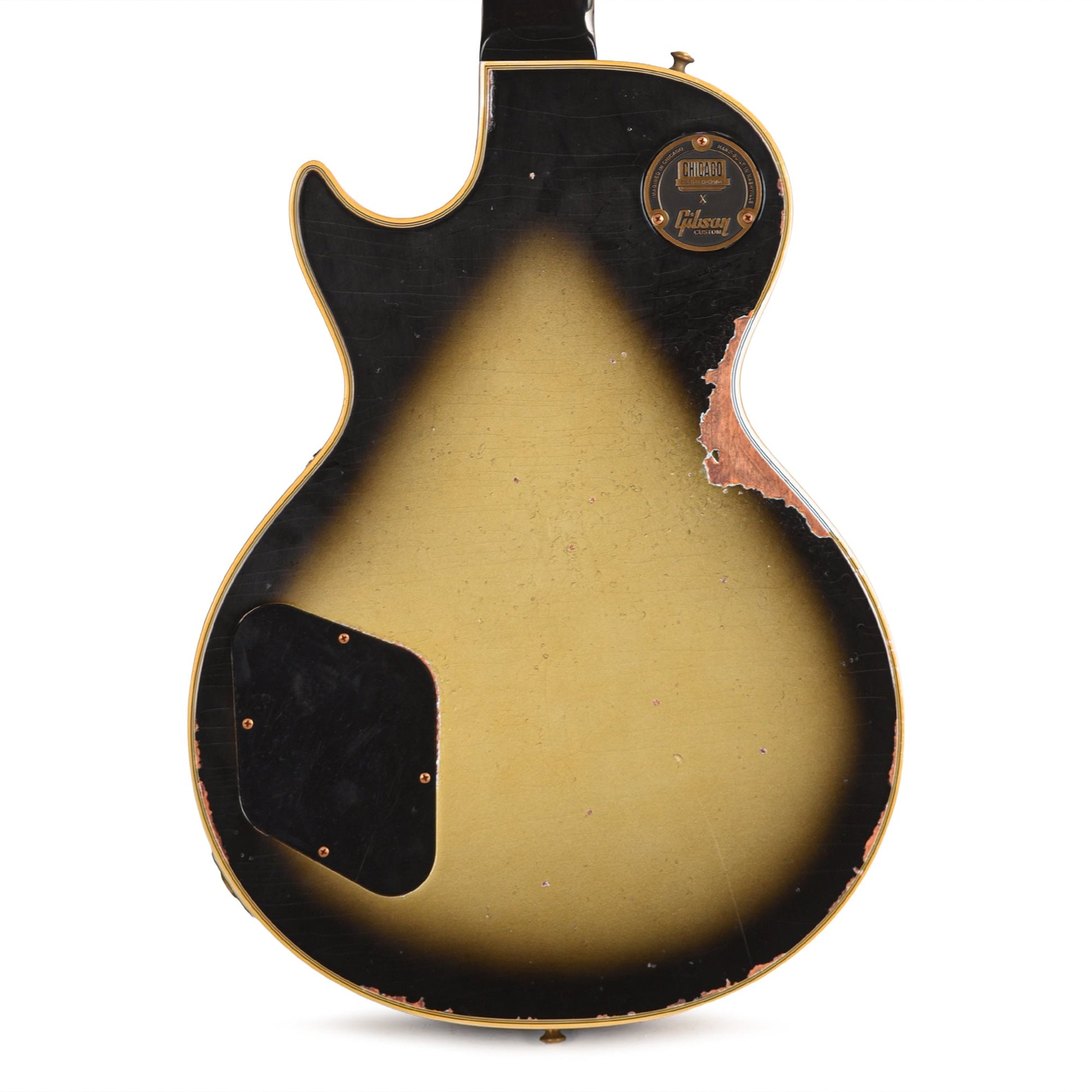 Gibson Custom Shop 1968 Les Paul Custom Antique Silverburst Murphy Lab Heavy Aged