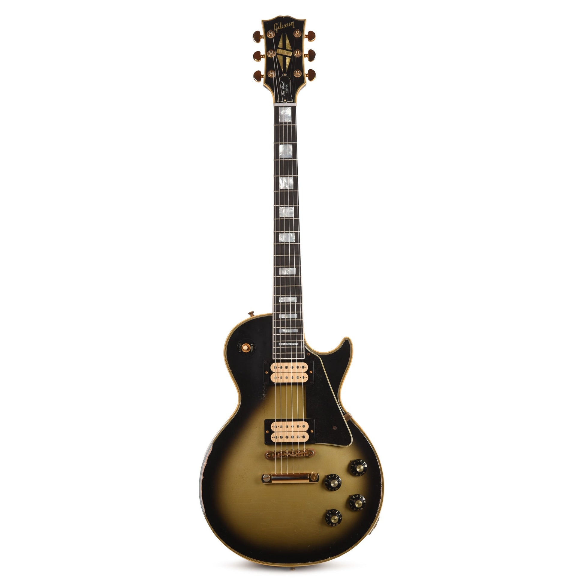 Gibson Custom Shop 1968 Les Paul Custom Antique Silverburst Murphy Lab Heavy Aged