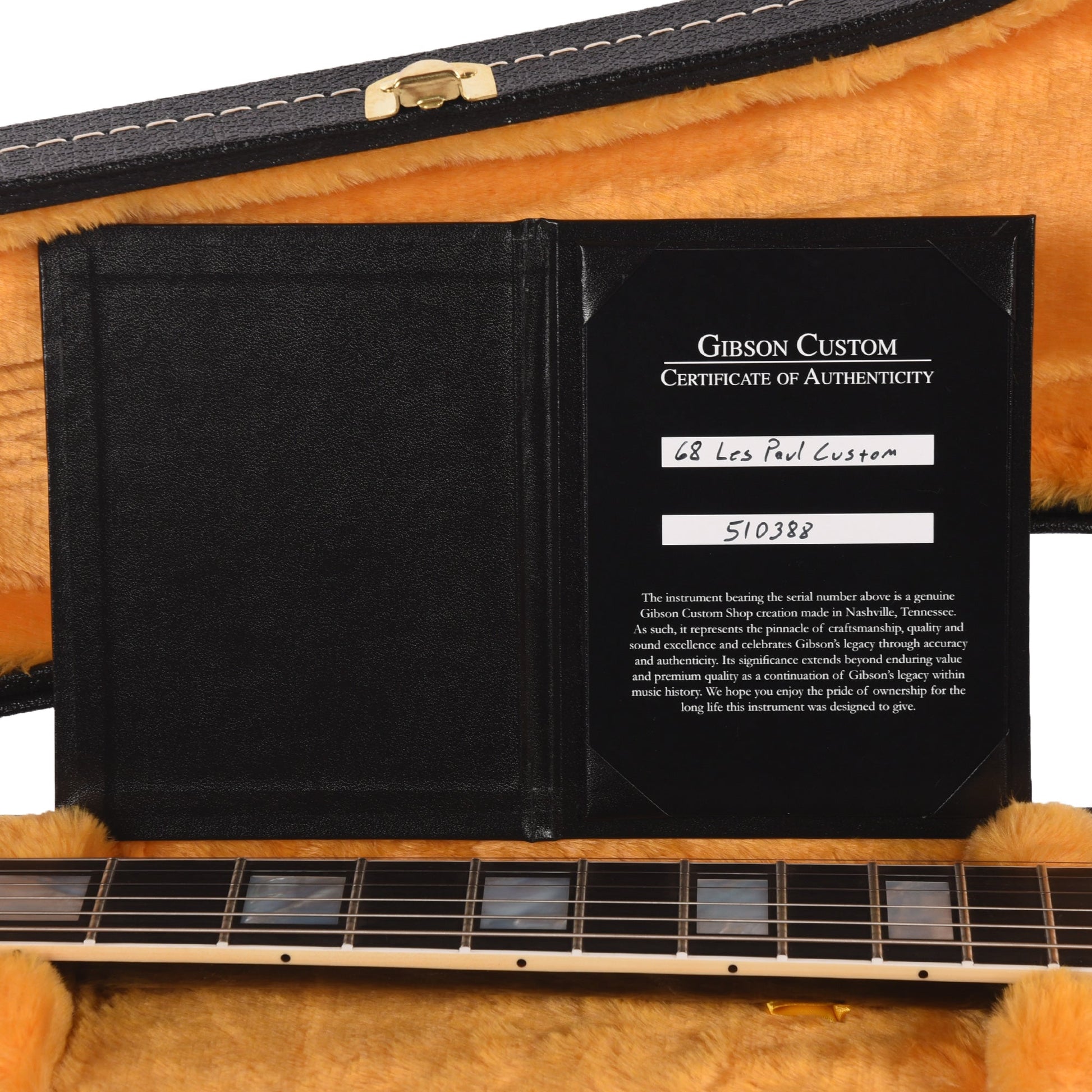 Gibson Custom Shop 1968 Les Paul Custom "CME Spec" Antique Ebony VOS w/Custom "S" Buckers