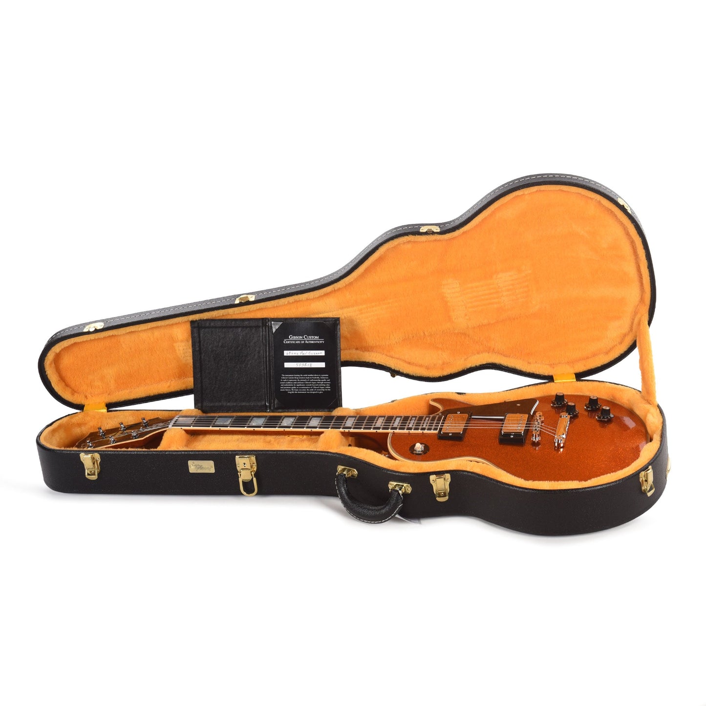 Gibson Custom Shop 1968 Les Paul Custom "CME Spec" Antique Navelina Gold Sparkle VOS w/Custom "S" Buckers