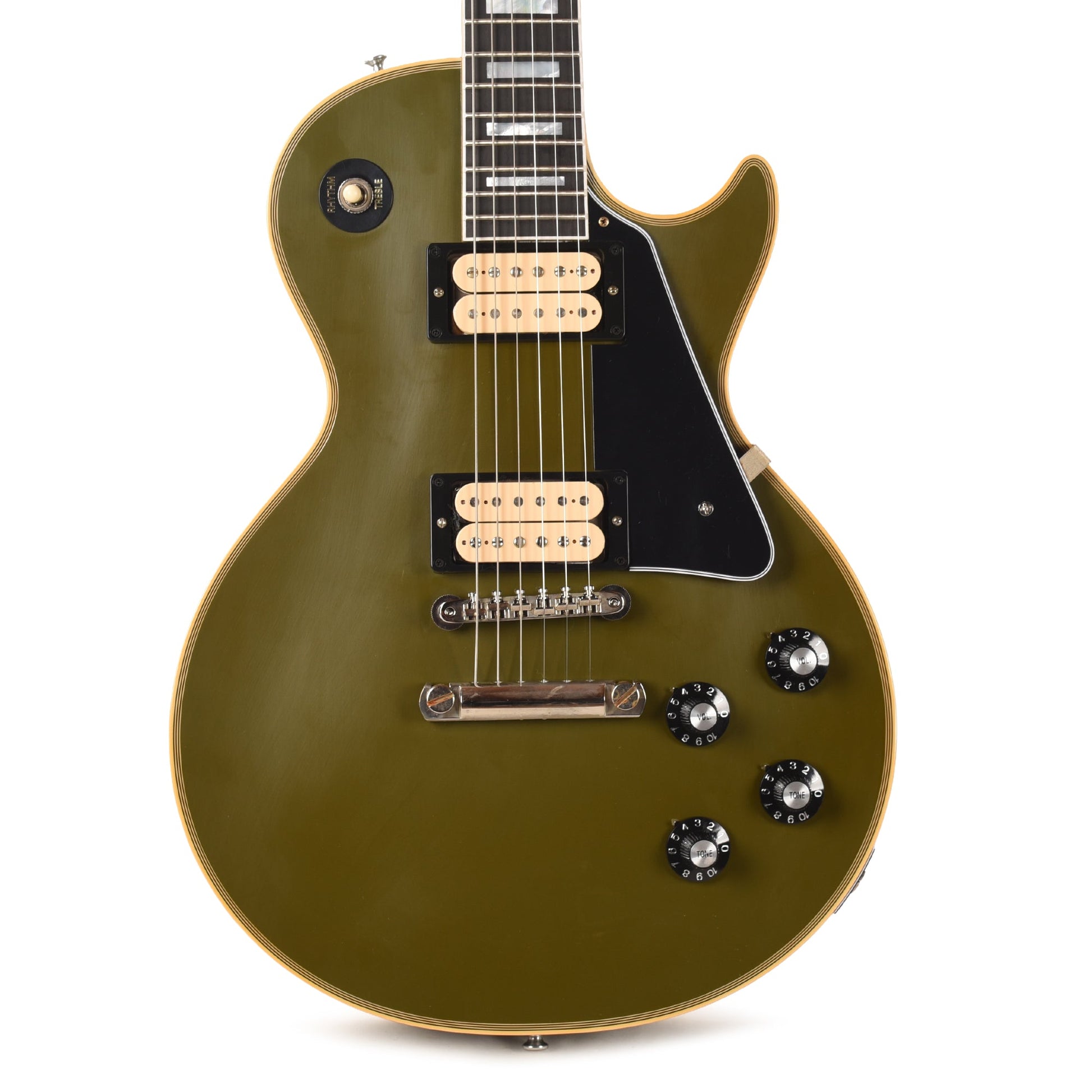 Gibson Custom Shop 1968 Les Paul Custom "CME Spec" Antique Olive Drab VOS w/Double Classic White Custom "S" Buckers