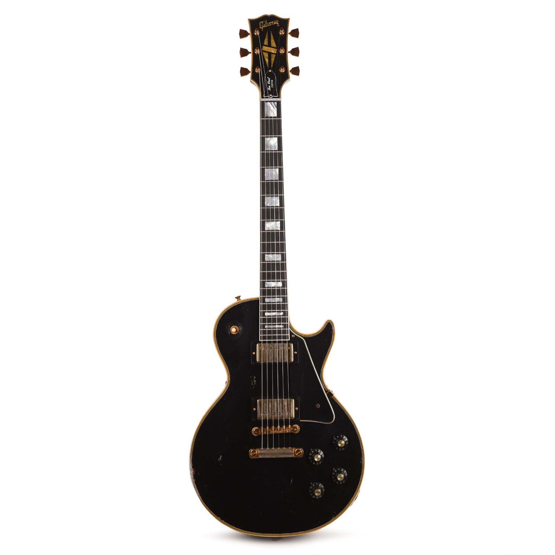 Gibson Custom Shop 1968 Les Paul Custom "CME Spec" Ebony Murphy Lab Heavy Aged w/Chambered Body & Custom "S" Buckers