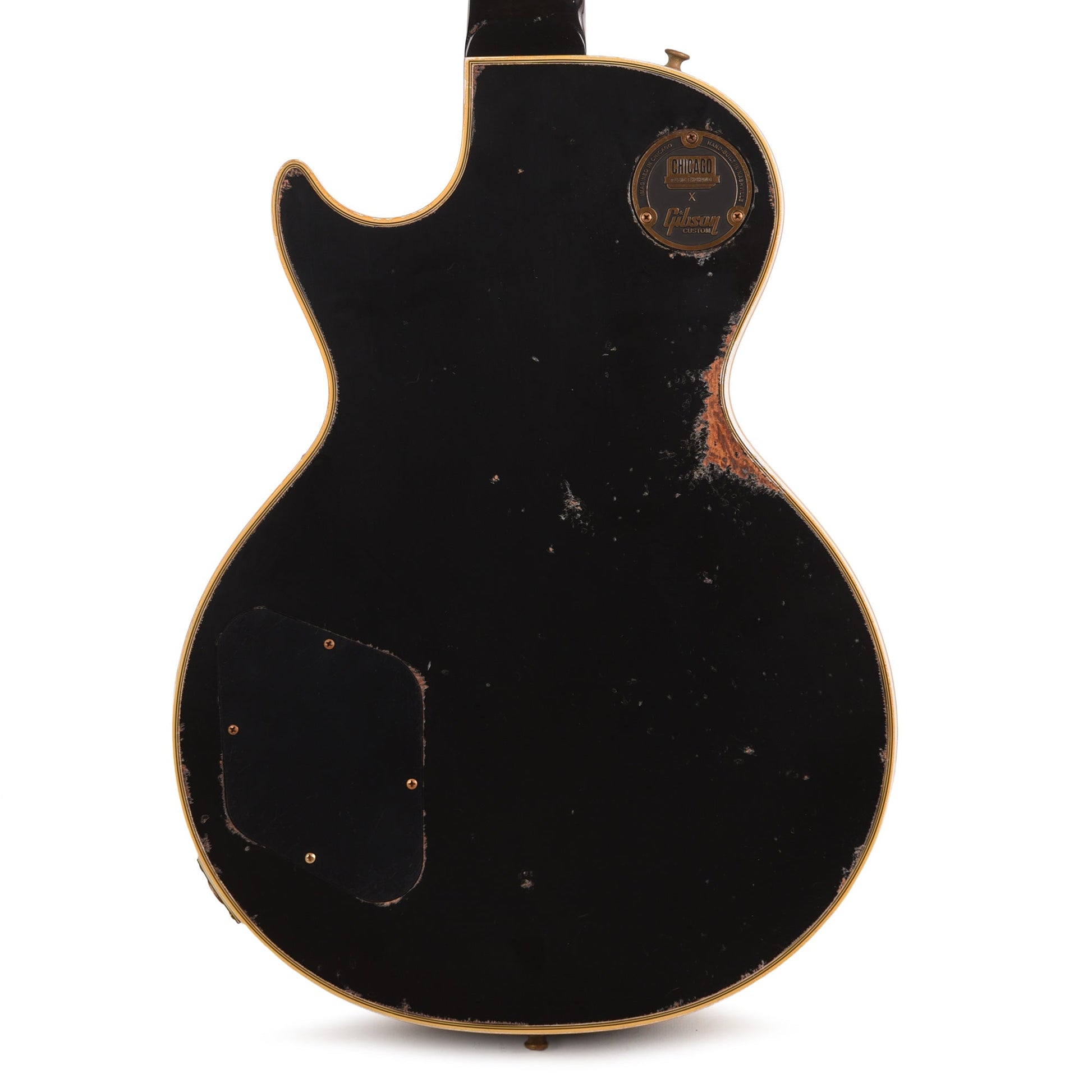 Gibson Custom Shop 1968 Les Paul Custom "CME Spec" Ebony Murphy Lab Heavy Aged w/Chambered Body & Custom "S" Buckers