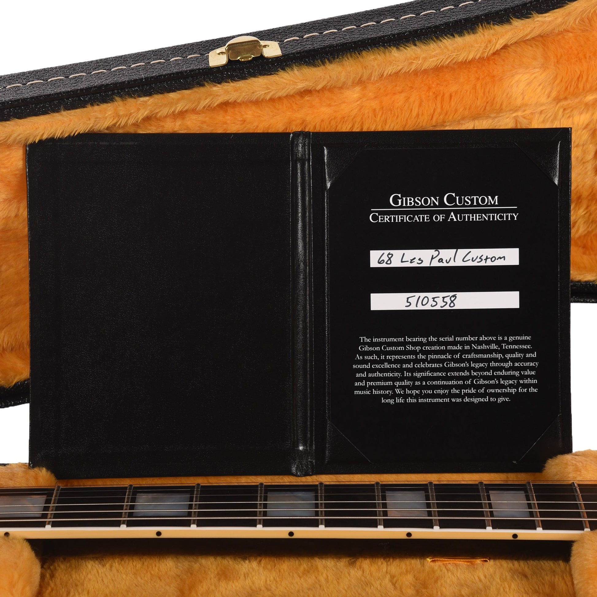 Gibson Custom Shop 1968 Les Paul Custom "CME Spec" Ebony VOS w/Chambered Body & Custom "S" Buckers