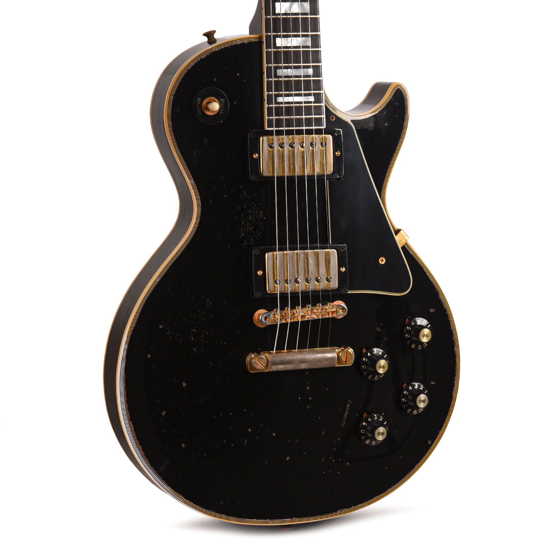 Gibson Custom Shop 1968 Les Paul Custom "CME Spec" Heavy Antique Ebony Murphy Lab Heavy Aged