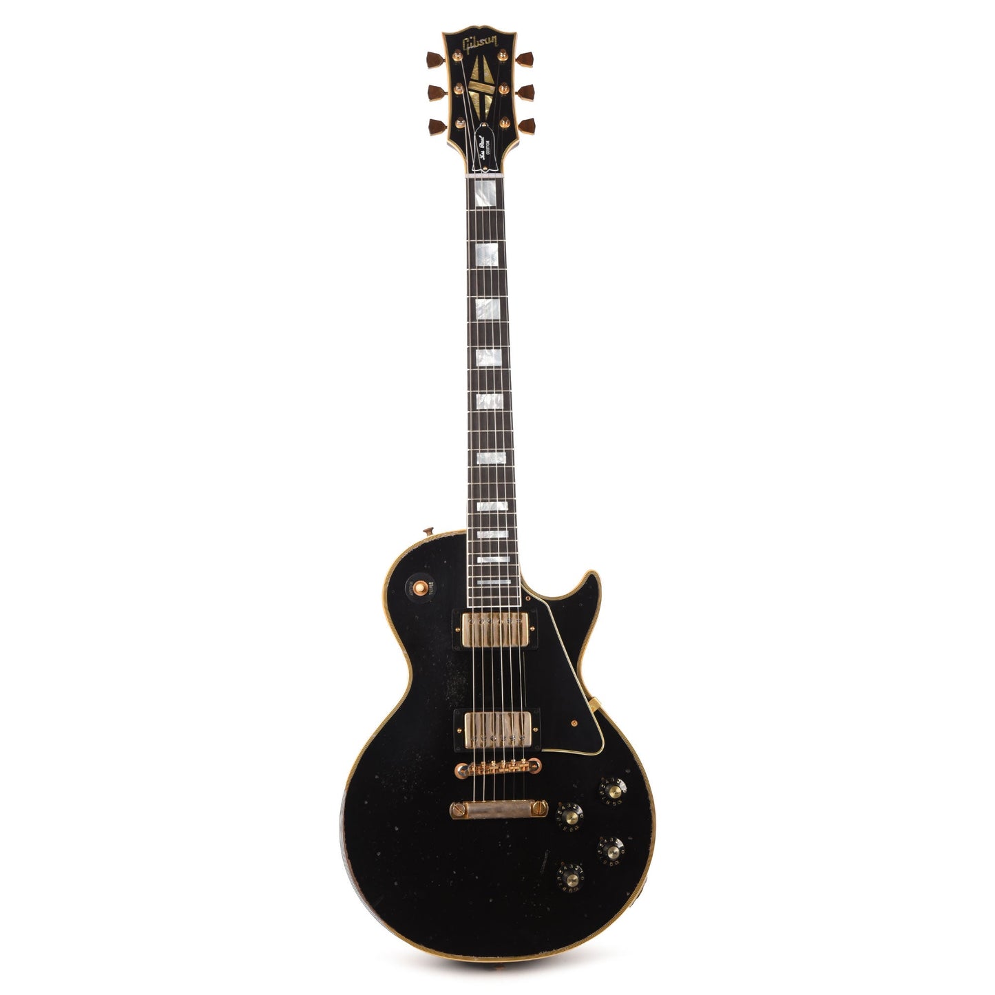 Gibson Custom Shop 1968 Les Paul Custom "CME Spec" Heavy Antique Ebony Murphy Lab Heavy Aged