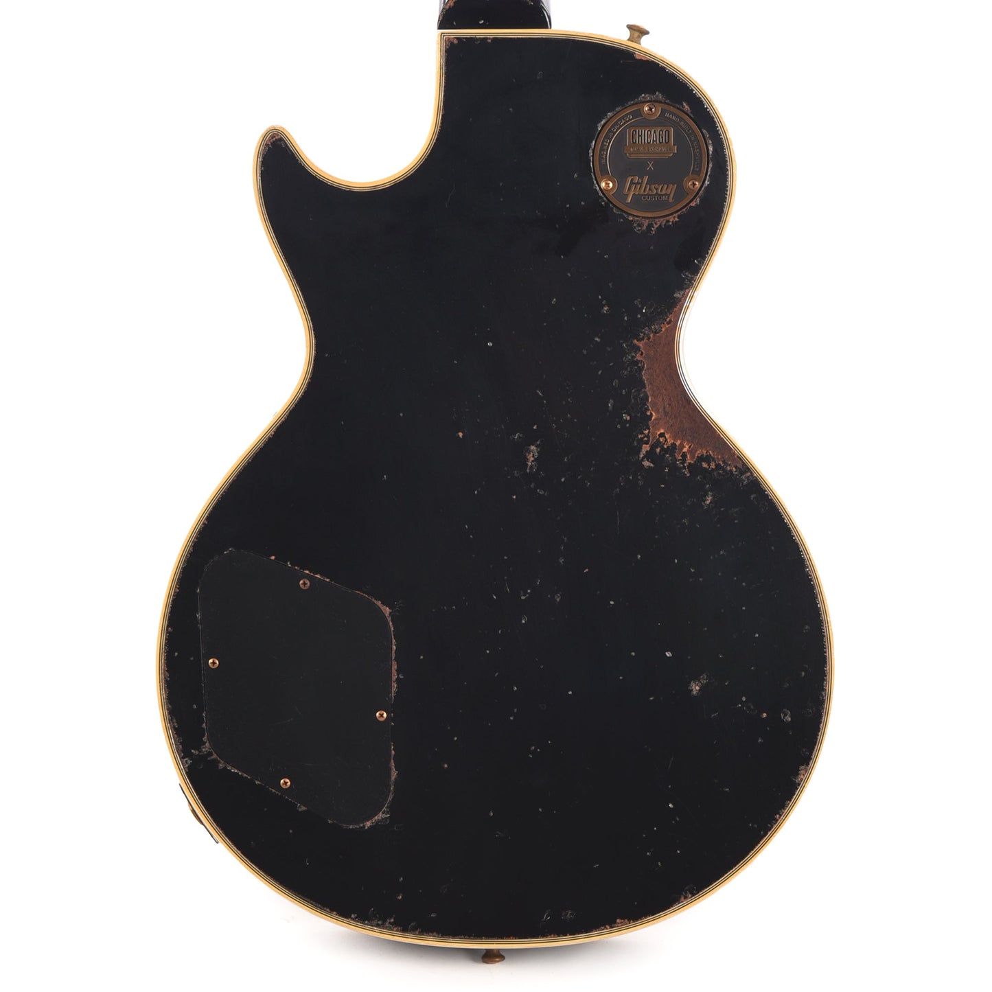 Gibson Custom Shop 1968 Les Paul Custom "CME Spec" Heavy Antique Ebony Murphy Lab Heavy Aged