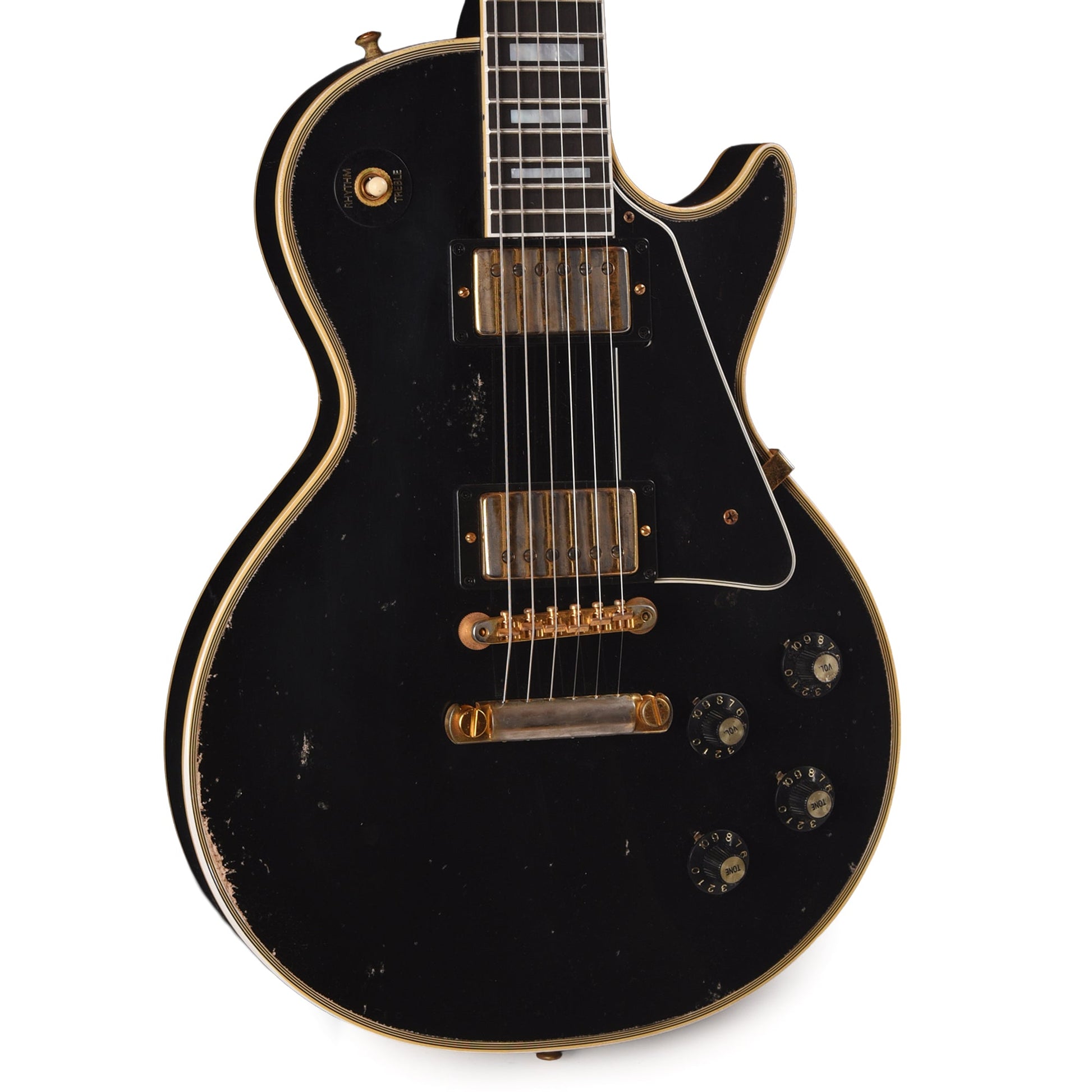 Gibson Custom Shop 1968 Les Paul Custom "CME Spec" Heavy Antique Ebony Murphy Lab Heavy Aged