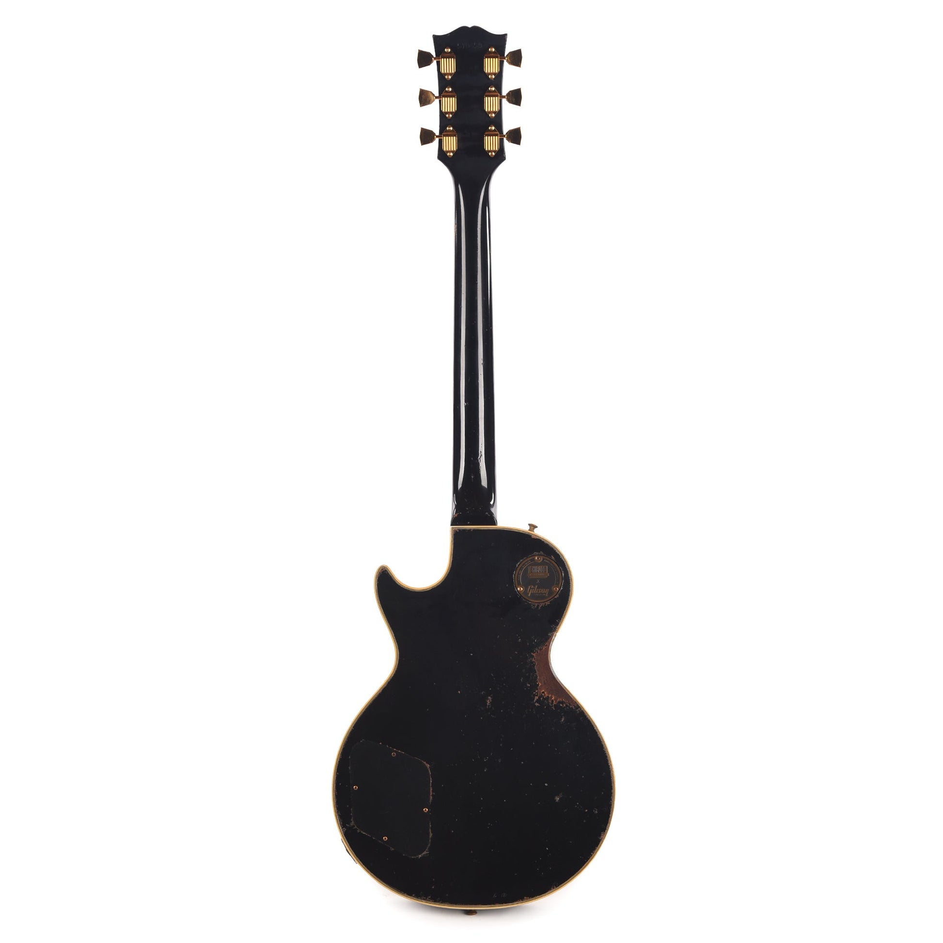 Gibson Custom Shop 1968 Les Paul Custom "CME Spec" Heavy Antique Ebony Murphy Lab Heavy Aged