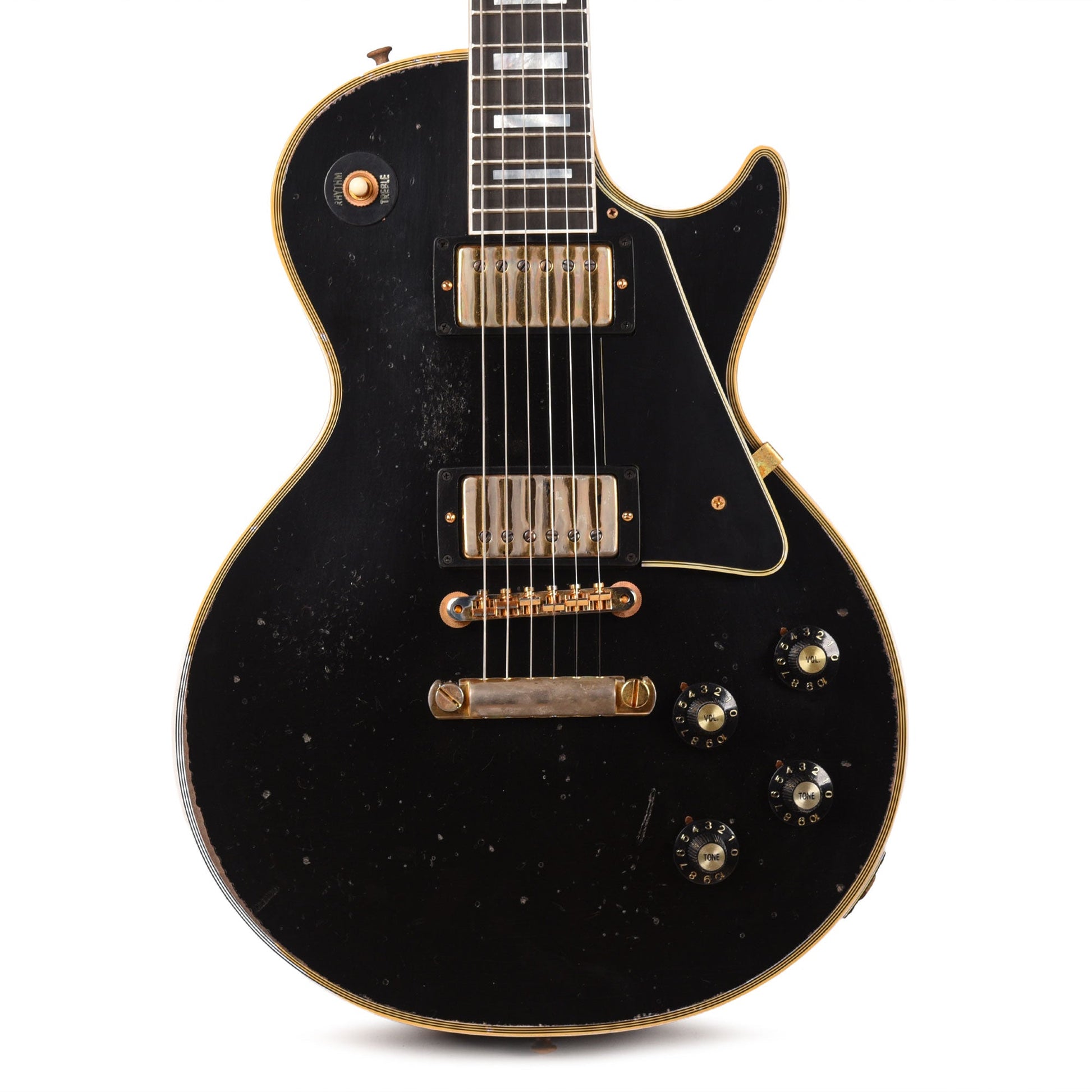 Gibson Custom Shop 1968 Les Paul Custom "CME Spec" Heavy Antique Ebony Murphy Lab Heavy Aged