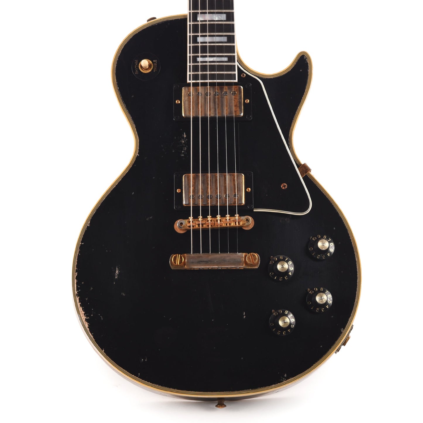Gibson Custom Shop 1968 Les Paul Custom "CME Spec" Heavy Antique Ebony Murphy Lab Heavy Aged