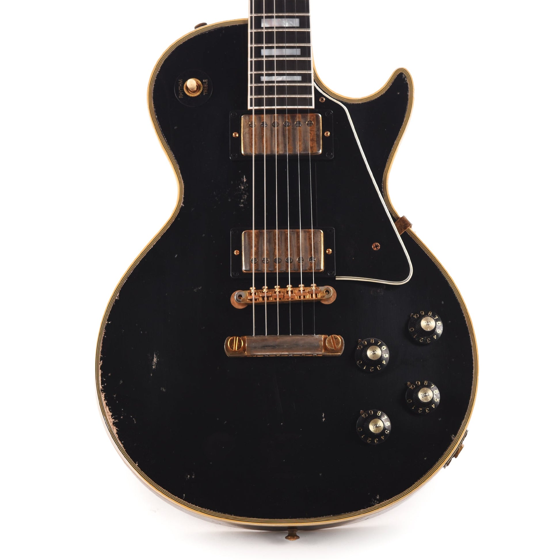 Gibson Custom Shop 1968 Les Paul Custom "CME Spec" Heavy Antique Ebony Murphy Lab Heavy Aged