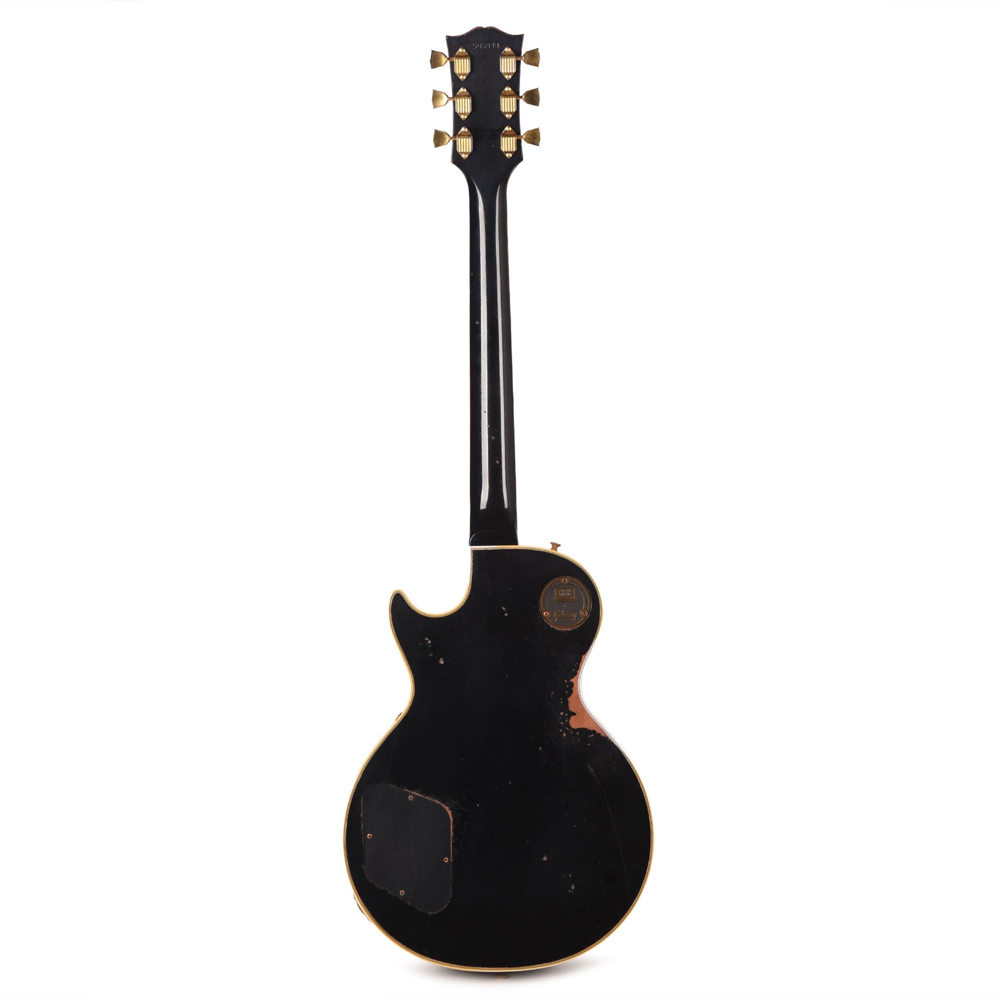 Gibson Custom Shop 1968 Les Paul Custom "CME Spec" Heavy Antique Ebony Murphy Lab Heavy Aged