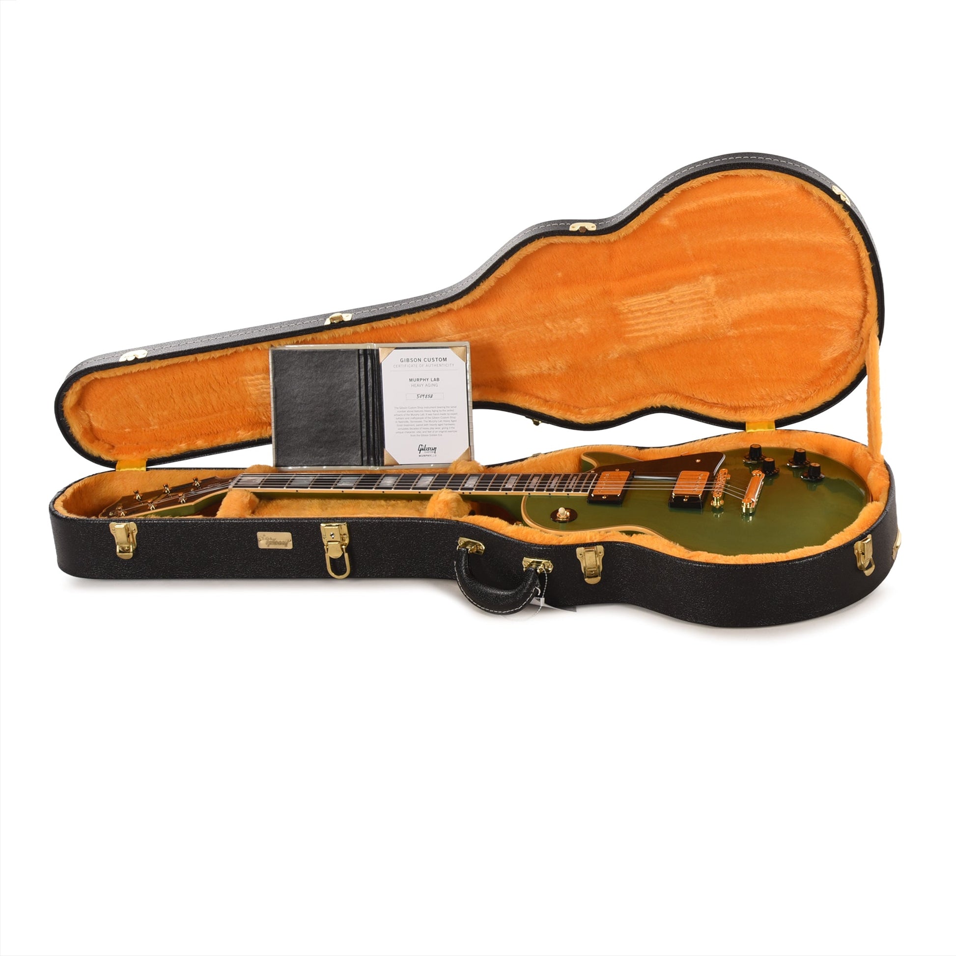 Gibson Custom Shop 1968 Les Paul Custom "CME Spec" Heavy Antique Inverness Green VOS w/Custom "S" Buckers