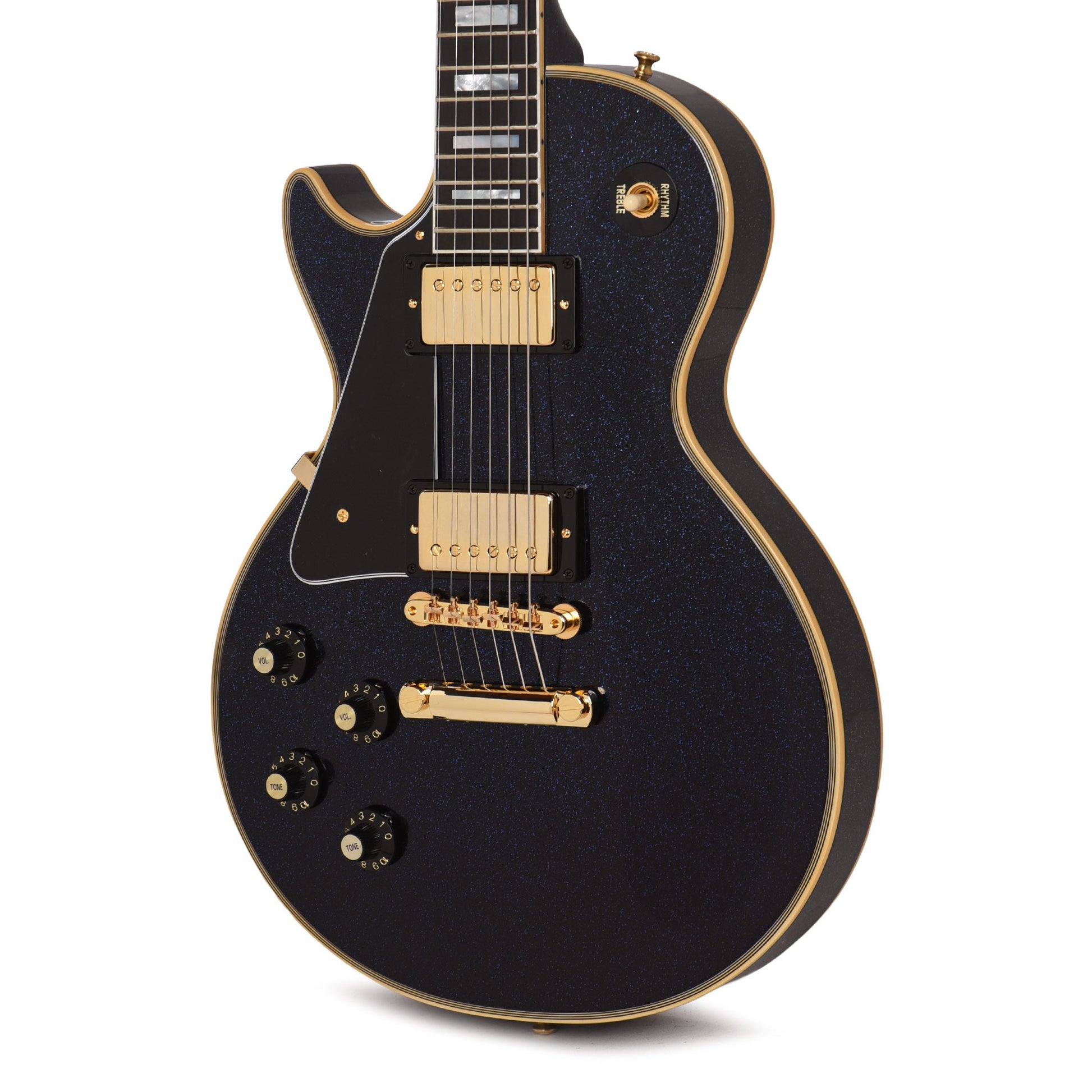 Gibson Custom Shop 1968 Les Paul Custom "CME Spec" LEFTY Antique Brunswick Blue Sparkle VOS