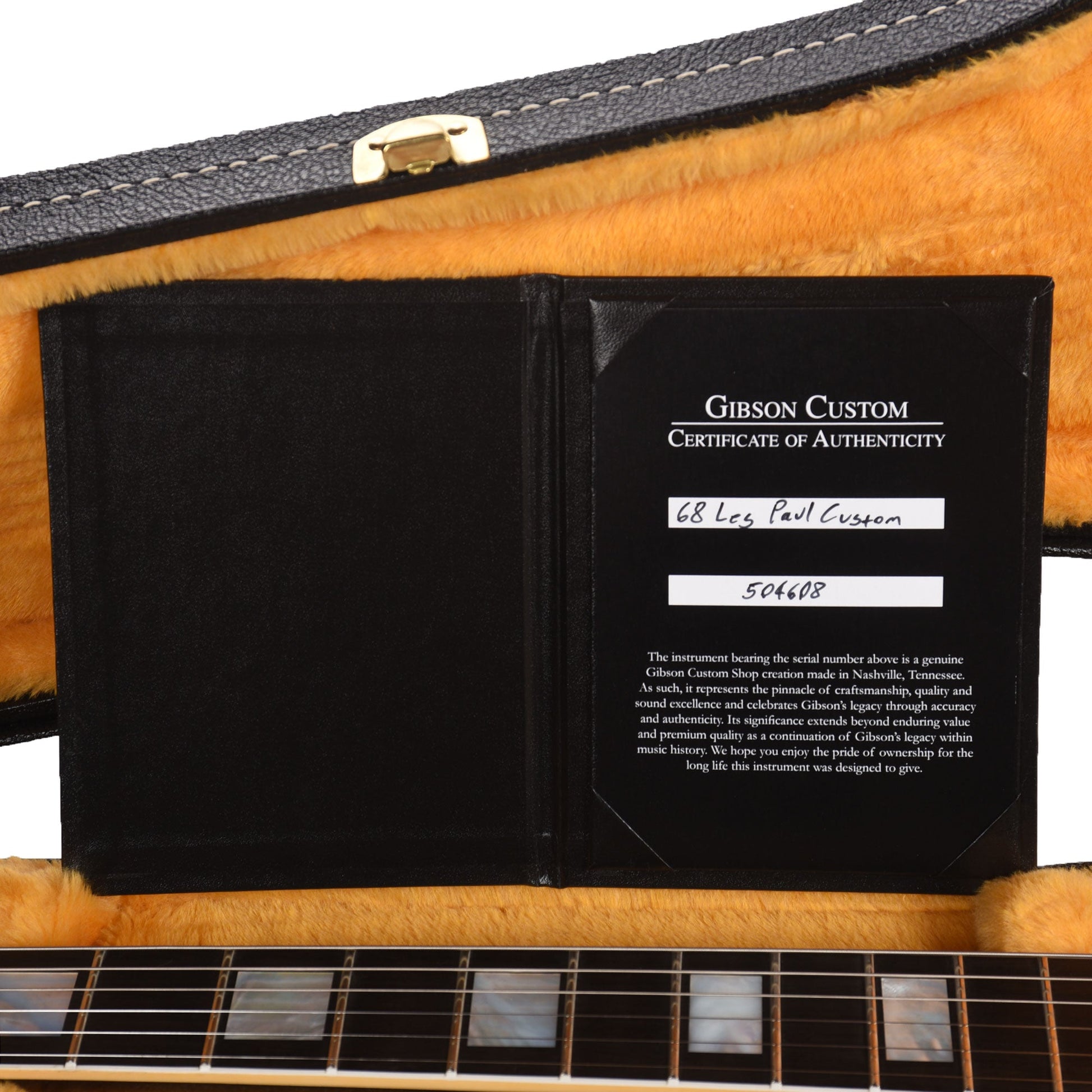 Gibson Custom Shop 1968 Les Paul Custom "CME Spec" LEFTY Antique Brunswick Blue Sparkle VOS