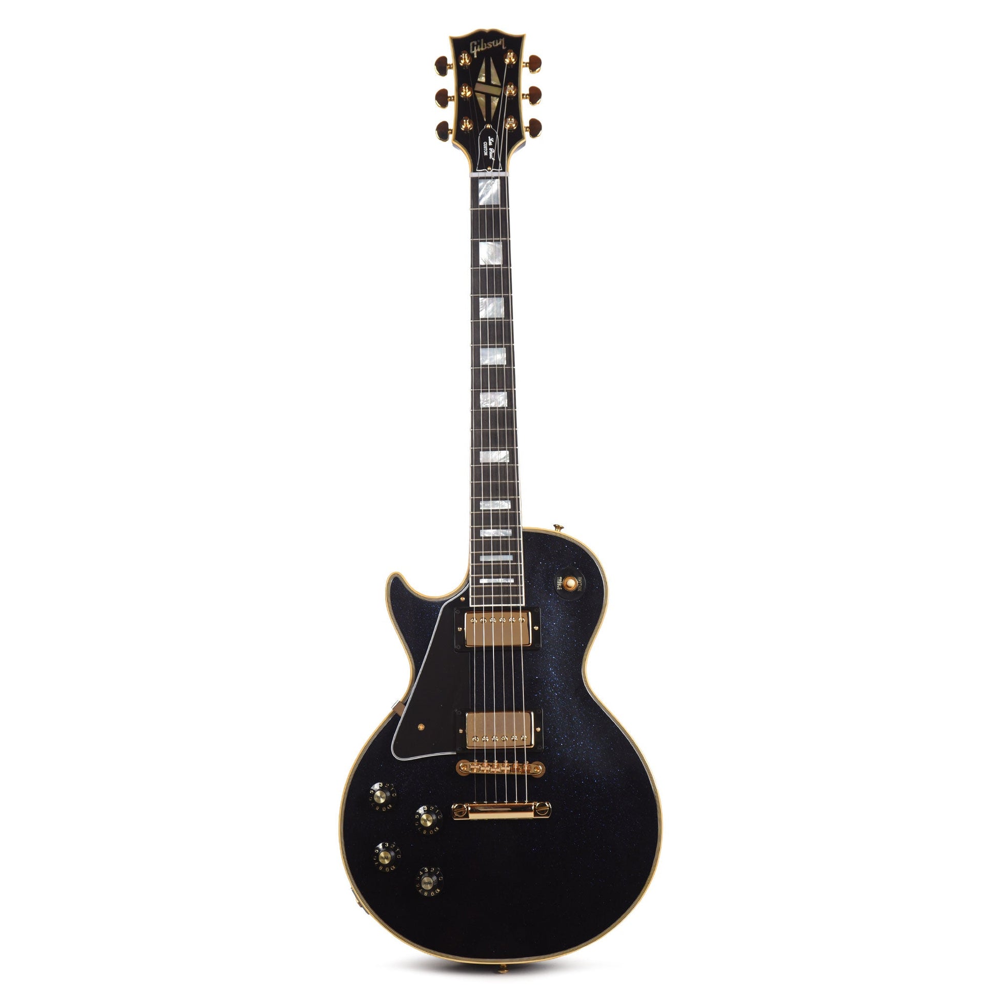 Gibson Custom Shop 1968 Les Paul Custom "CME Spec" LEFTY Antique Brunswick Blue Sparkle VOS