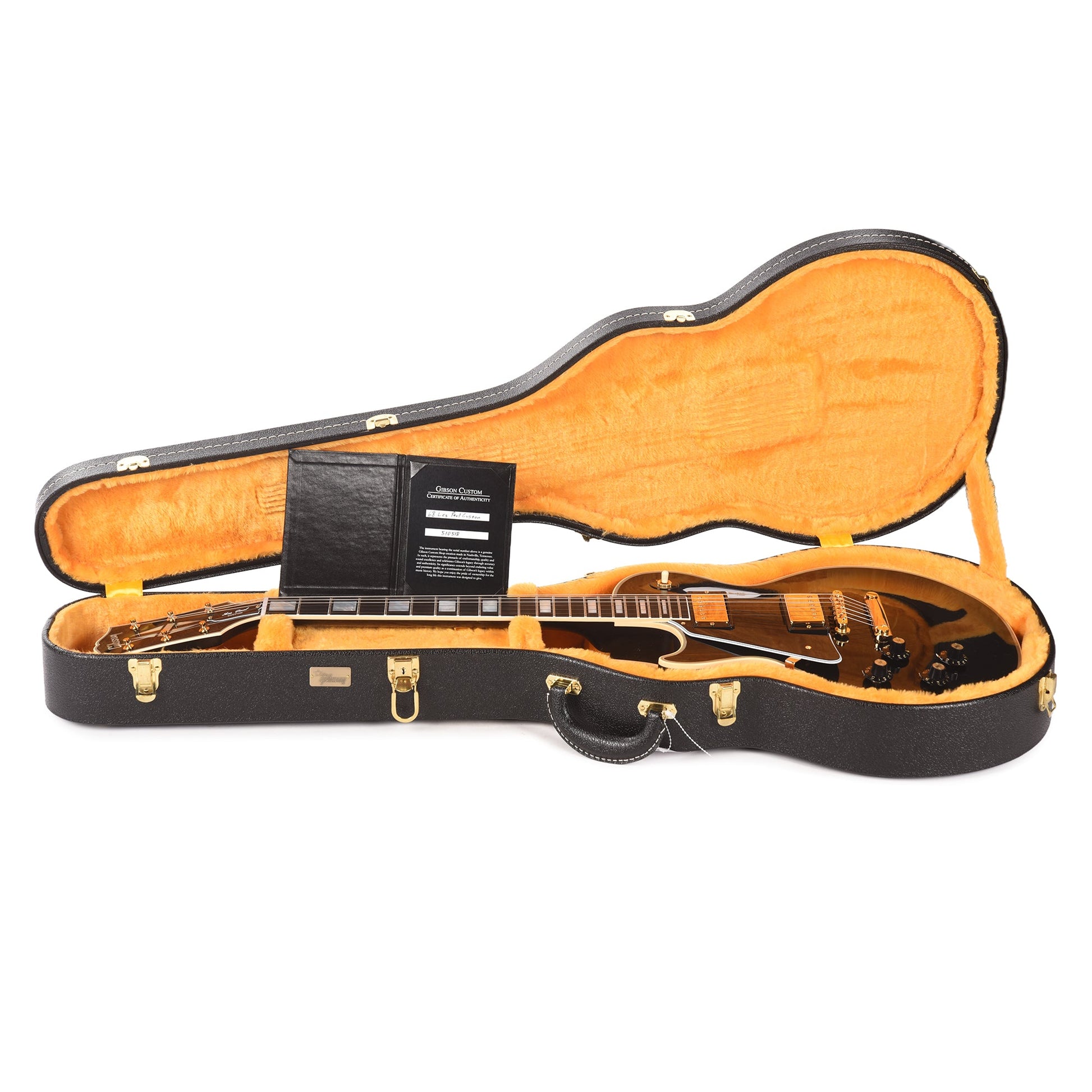 Gibson Custom Shop 1968 Les Paul Custom LEFTY "CME Spec" Ebony VOS