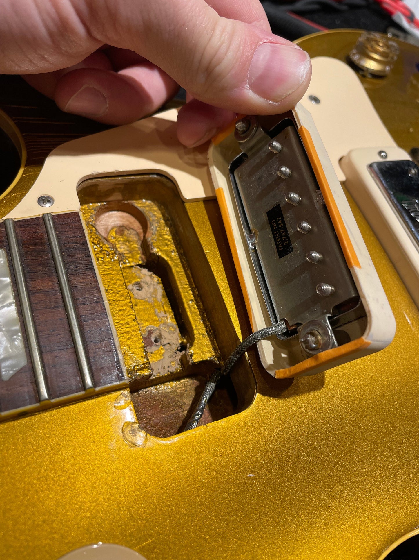 Gibson Custom Shop '54 Les Paul w/1972 Embossed Mini Humbuckers Goldtop 1996