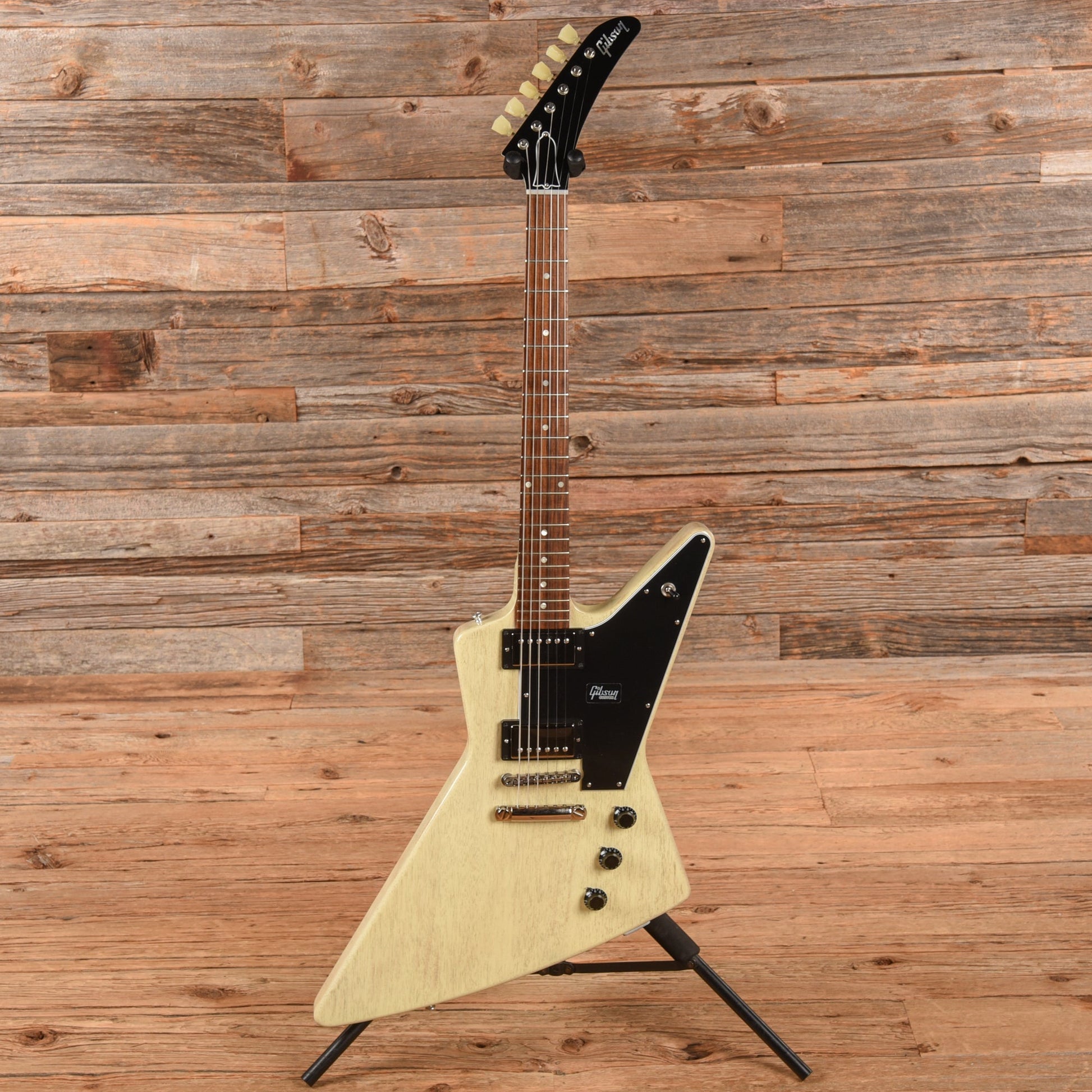 Gibson Custom Shop '58 Explorer TV White - Dave Amato of REO Speedwagon