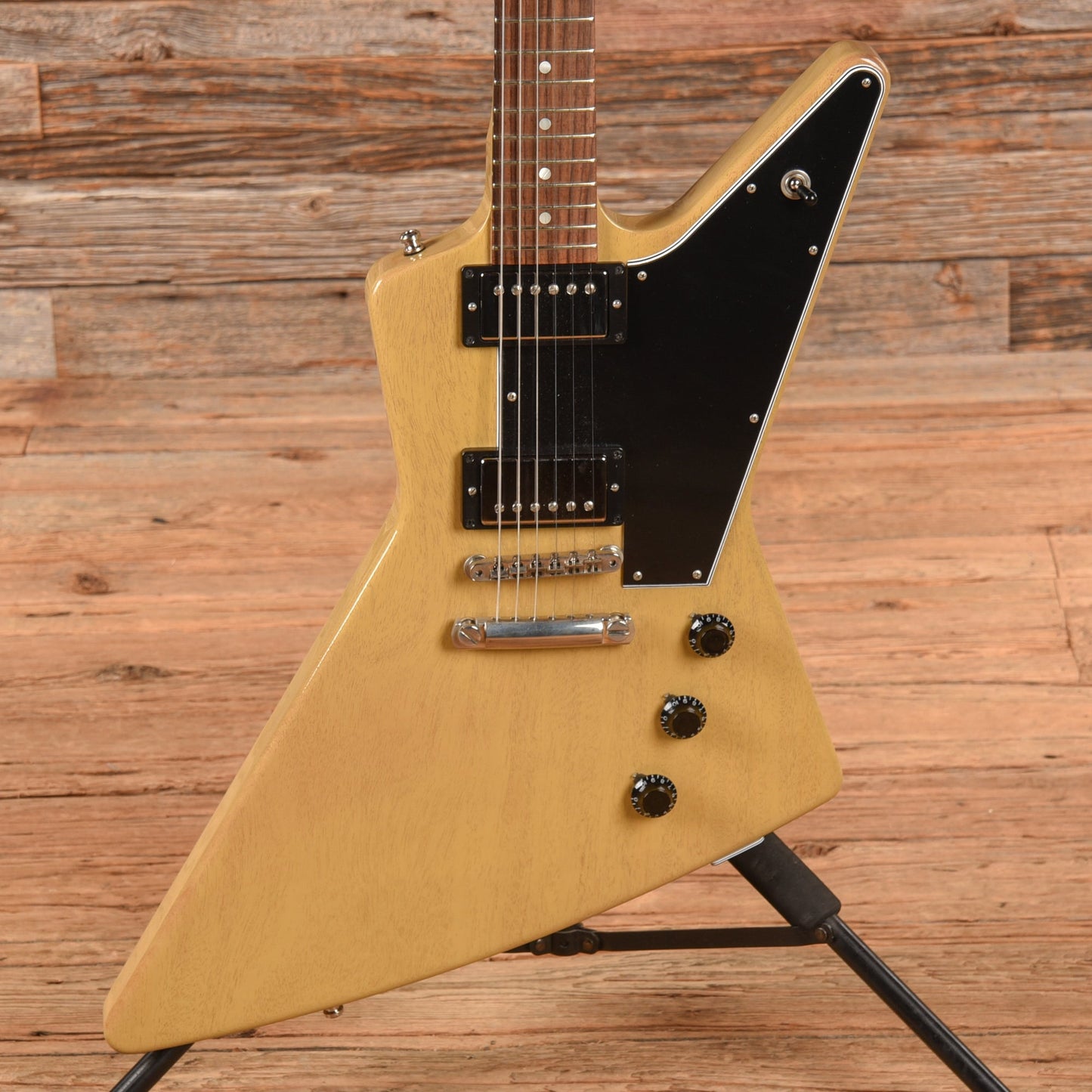 Gibson Custom Shop 58 Explorer TV Yellow - Dave Amato of REO Speedwagon