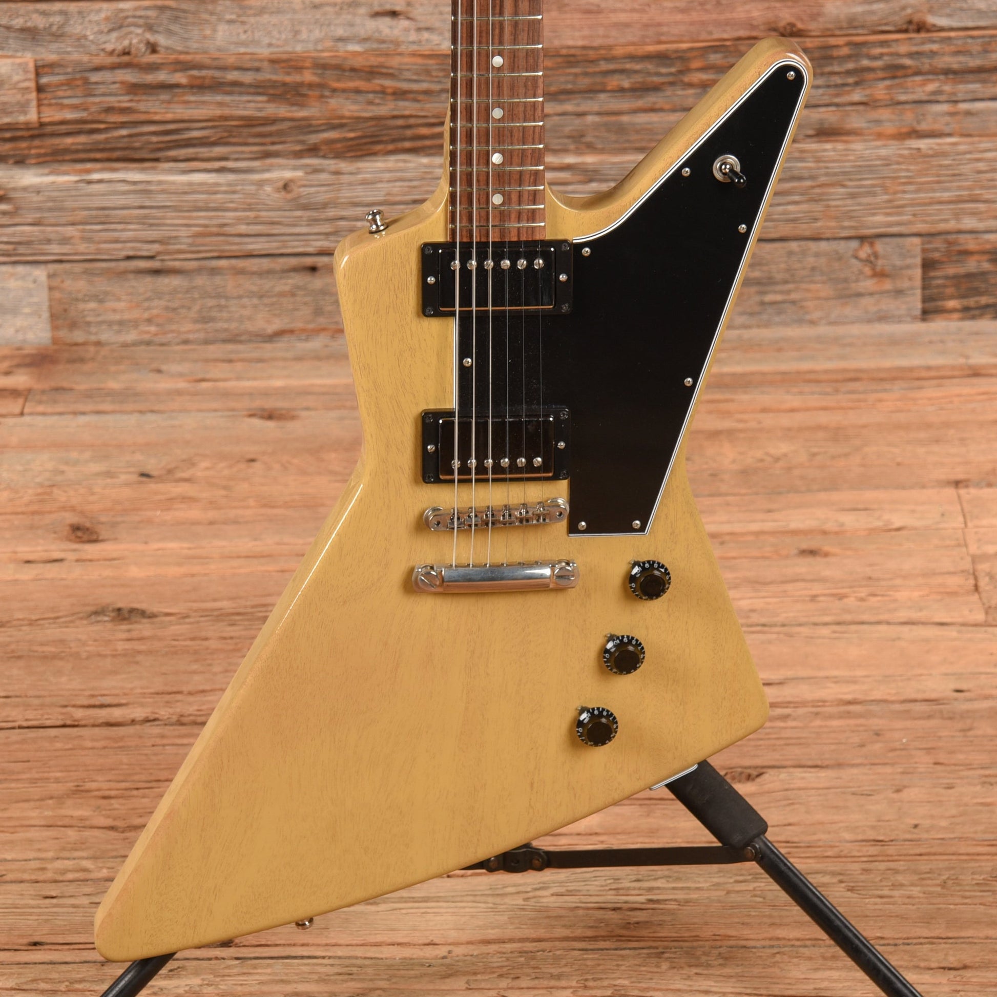 Gibson Custom Shop 58 Explorer TV Yellow - Dave Amato of REO Speedwagon