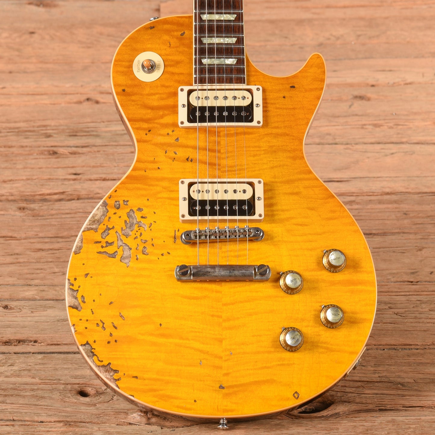 Gibson Custom Shop 60th Anniversary '59 Les Paul Standard Reissue Heavy Aged Amber 2019