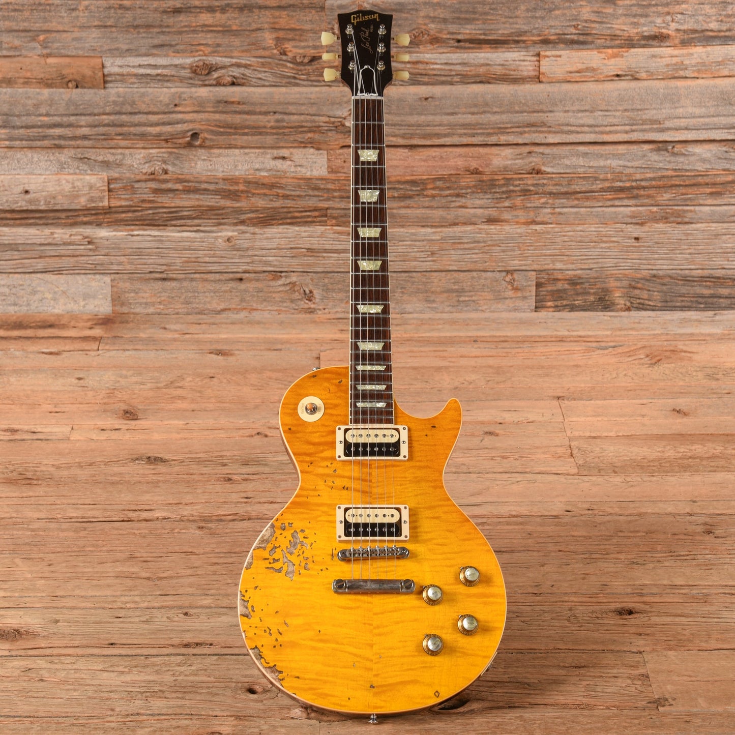 Gibson Custom Shop 60th Anniversary '59 Les Paul Standard Reissue Heavy Aged Amber 2019