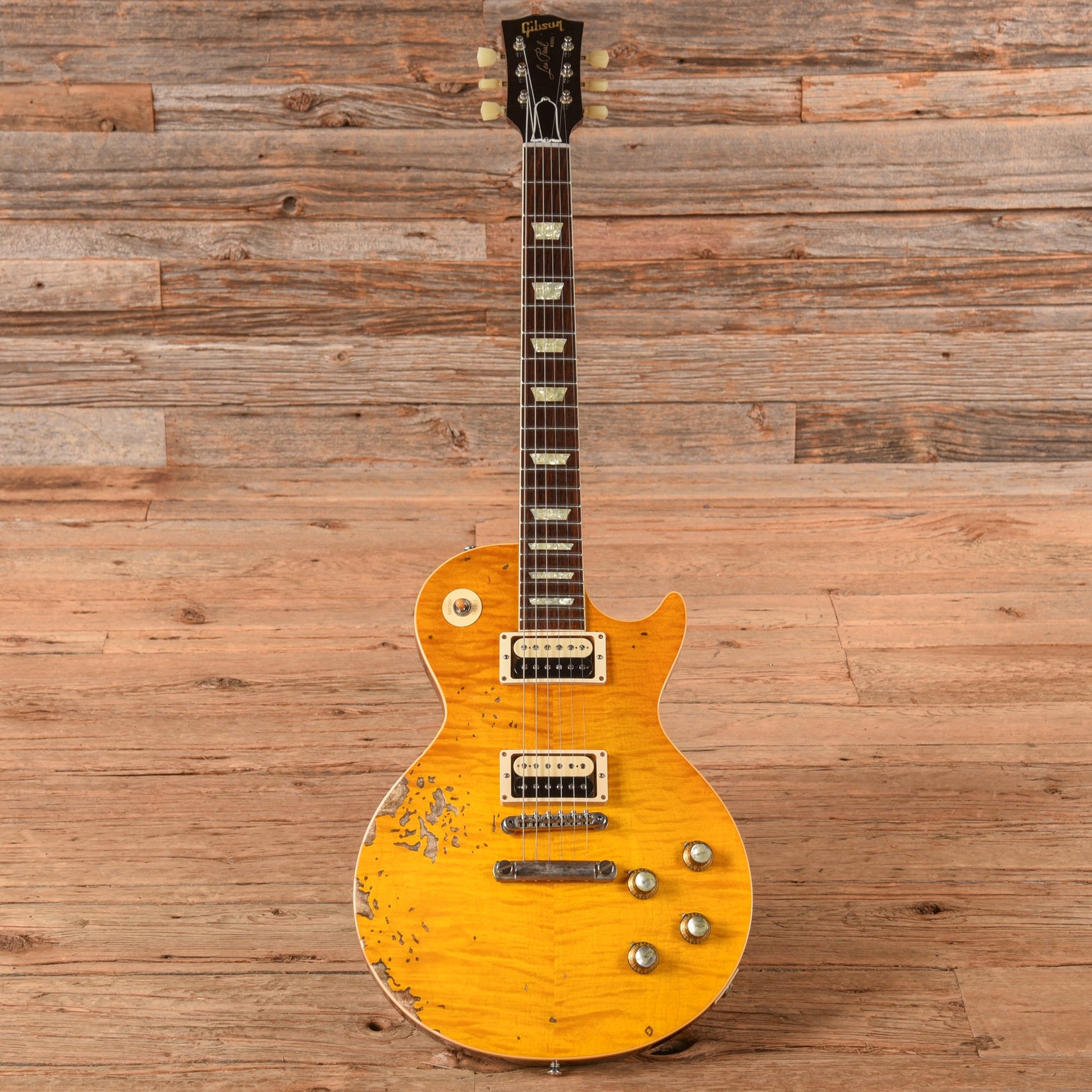 Gibson Custom Shop 60th Anniversary '59 Les Paul Standard Reissue Heavy Aged Amber 2019