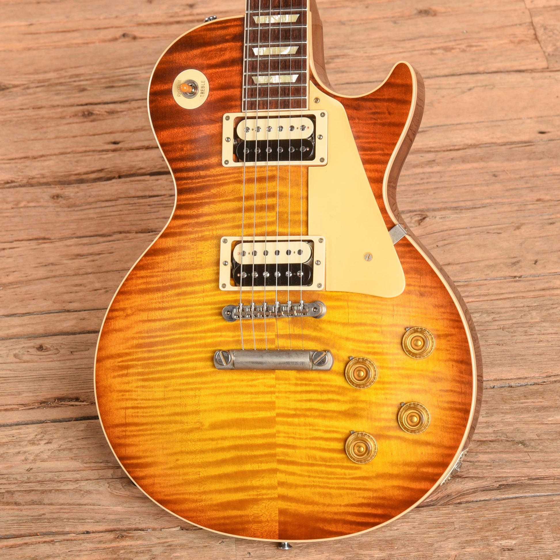 Gibson Custom Shop 60th Anniversary '59 Les Paul Standard Reissue Wildwood Spec Murphy-Painted Sunburst 2019