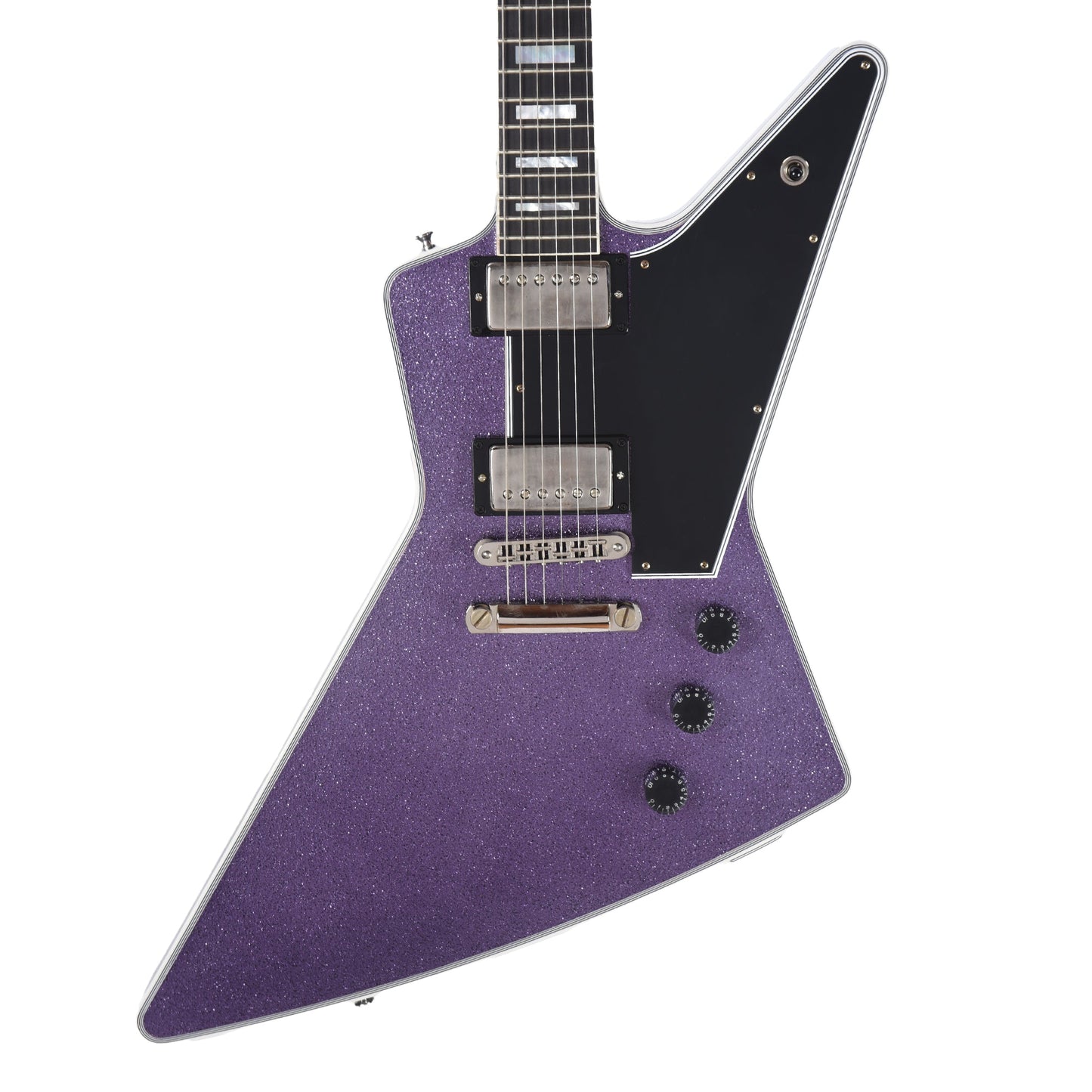 Gibson Custom Shop Explorer Custom "CME Spec" Antique Purple Sparkle Ebony Back VOS