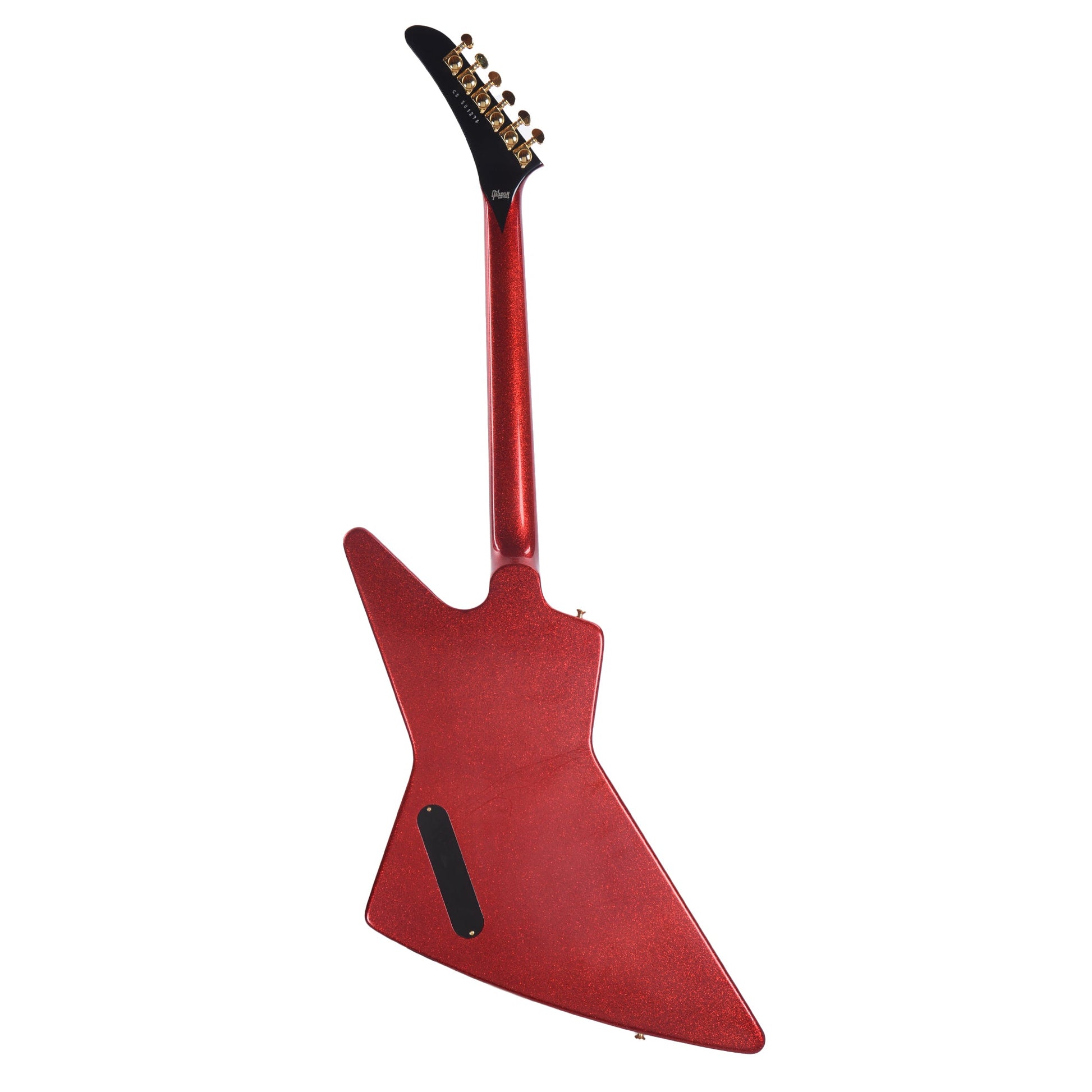 Gibson Custom Shop Explorer Custom "CME Spec" Antique Red Sparkle VOS w/Black Stinger
