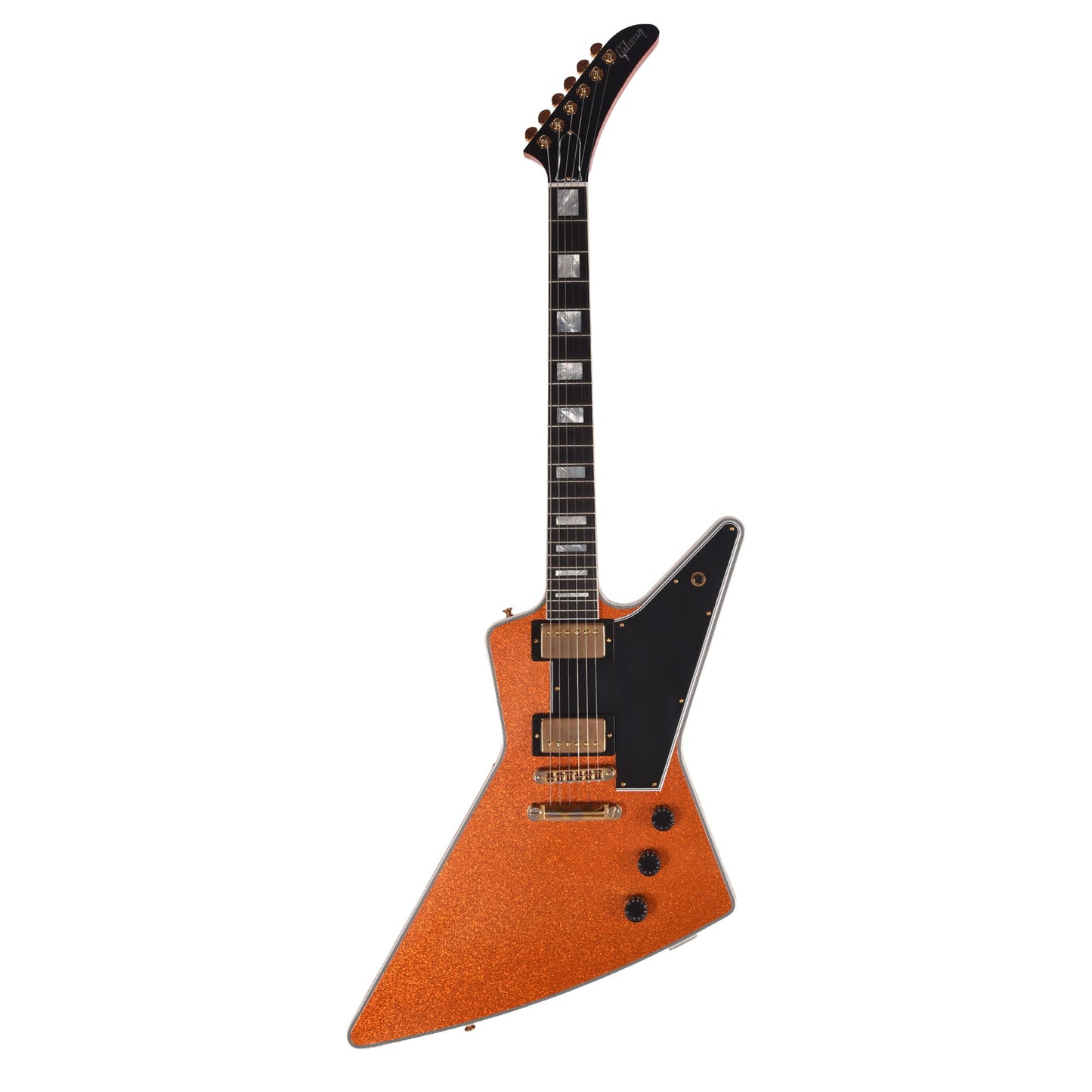 Gibson Custom Shop Explorer Custom "CME Spec" Orange Sparkle VOS w/Stinger