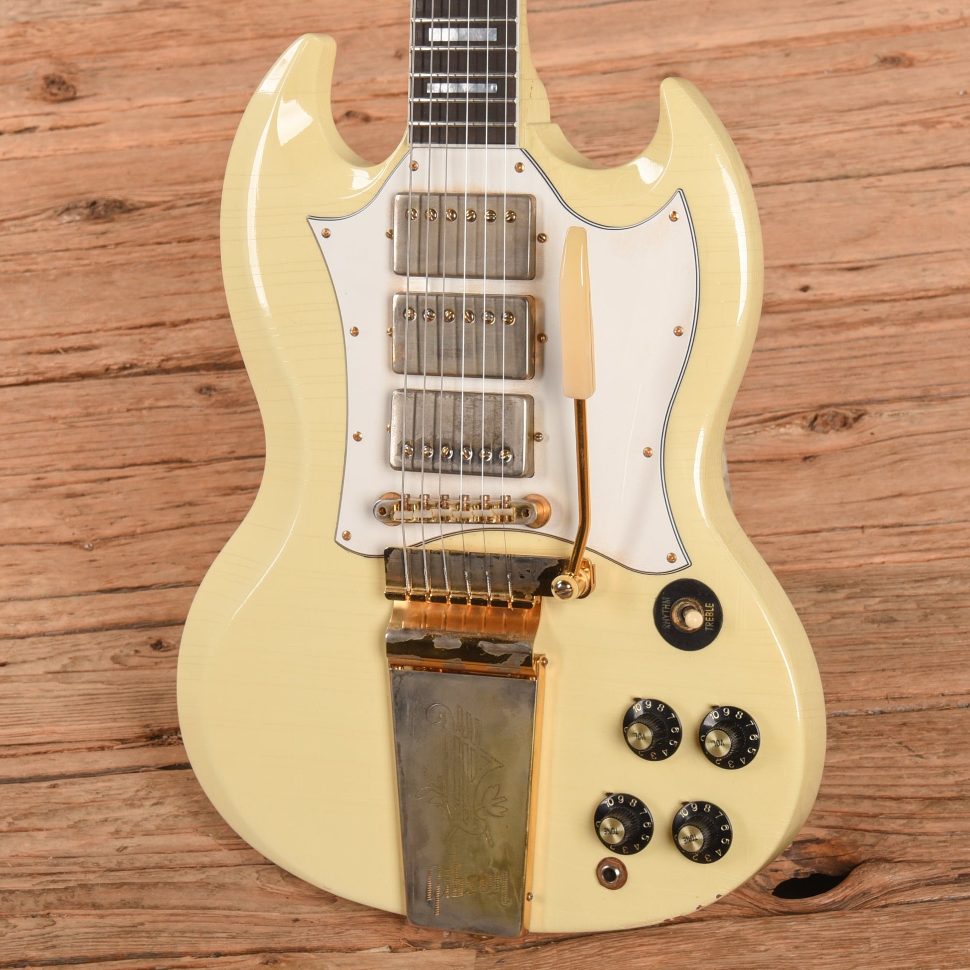 Gibson Custom Shop Jimi Hendrix Signature '67 SG Custom Reissue Polaris White